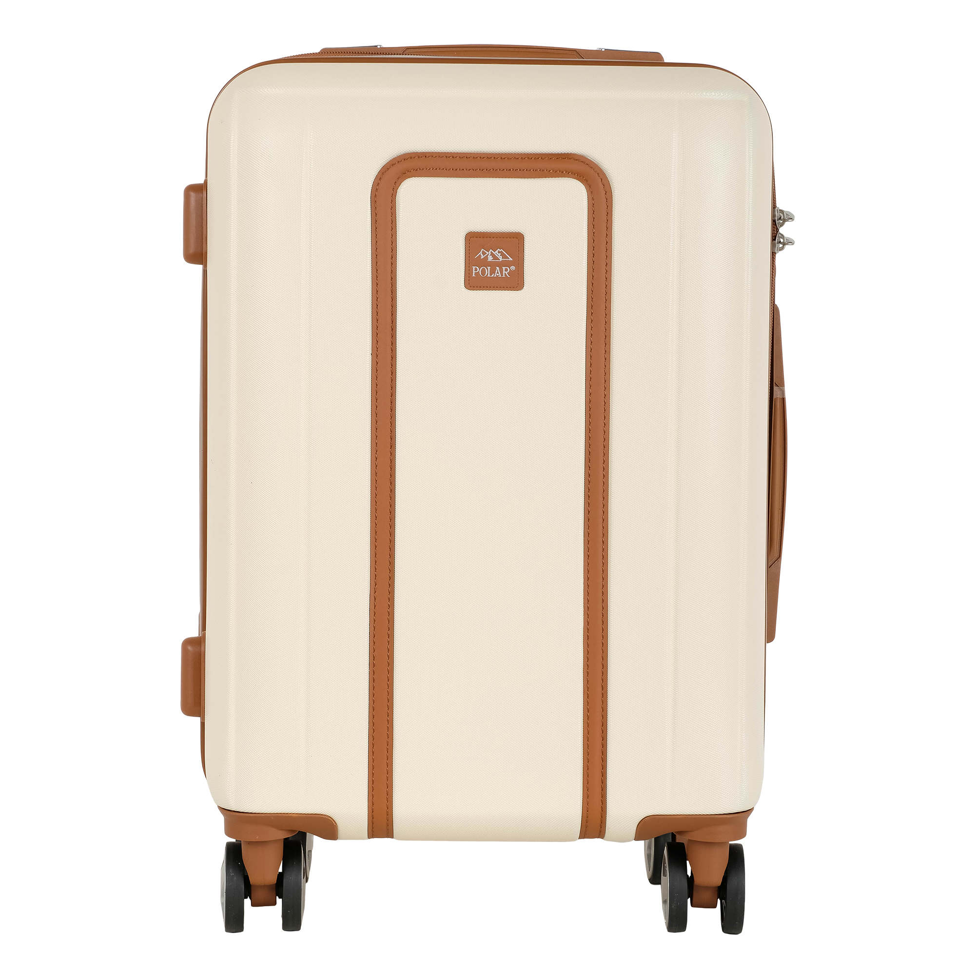 Чемодан малый, для ручной клади POLAR РР5509-20" Beige, цвет: бежевый ...