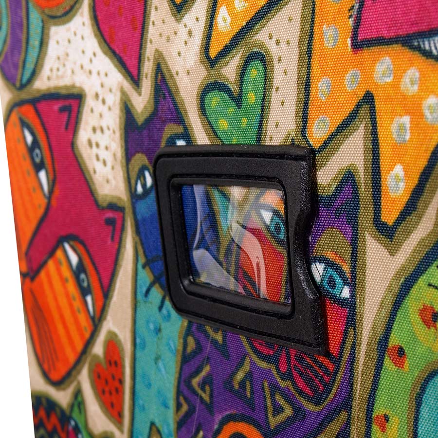 Сумка  на колесах Griffon Г 1216 "Кошки" 