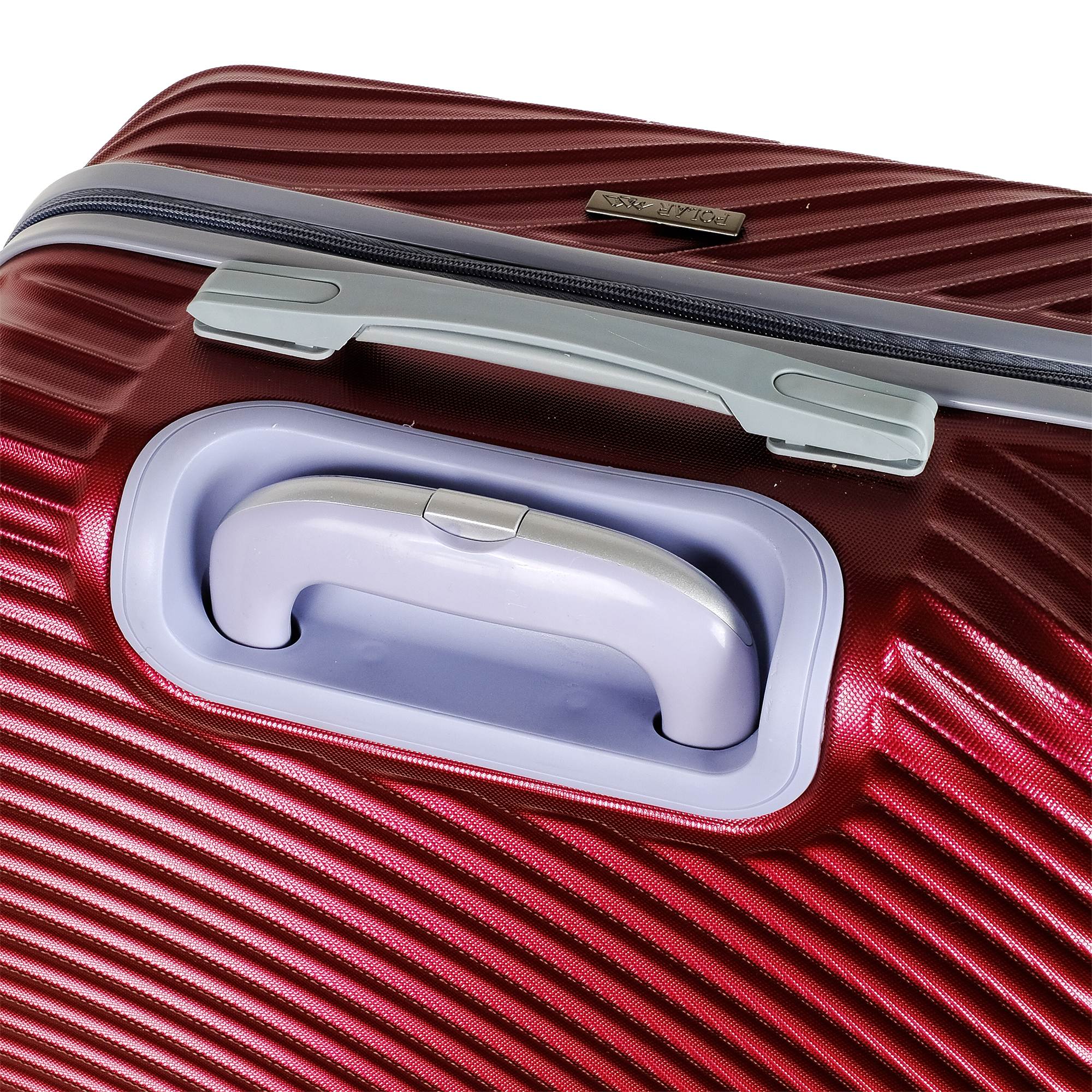 Чемодан средний POLAR РА162-24" Grey