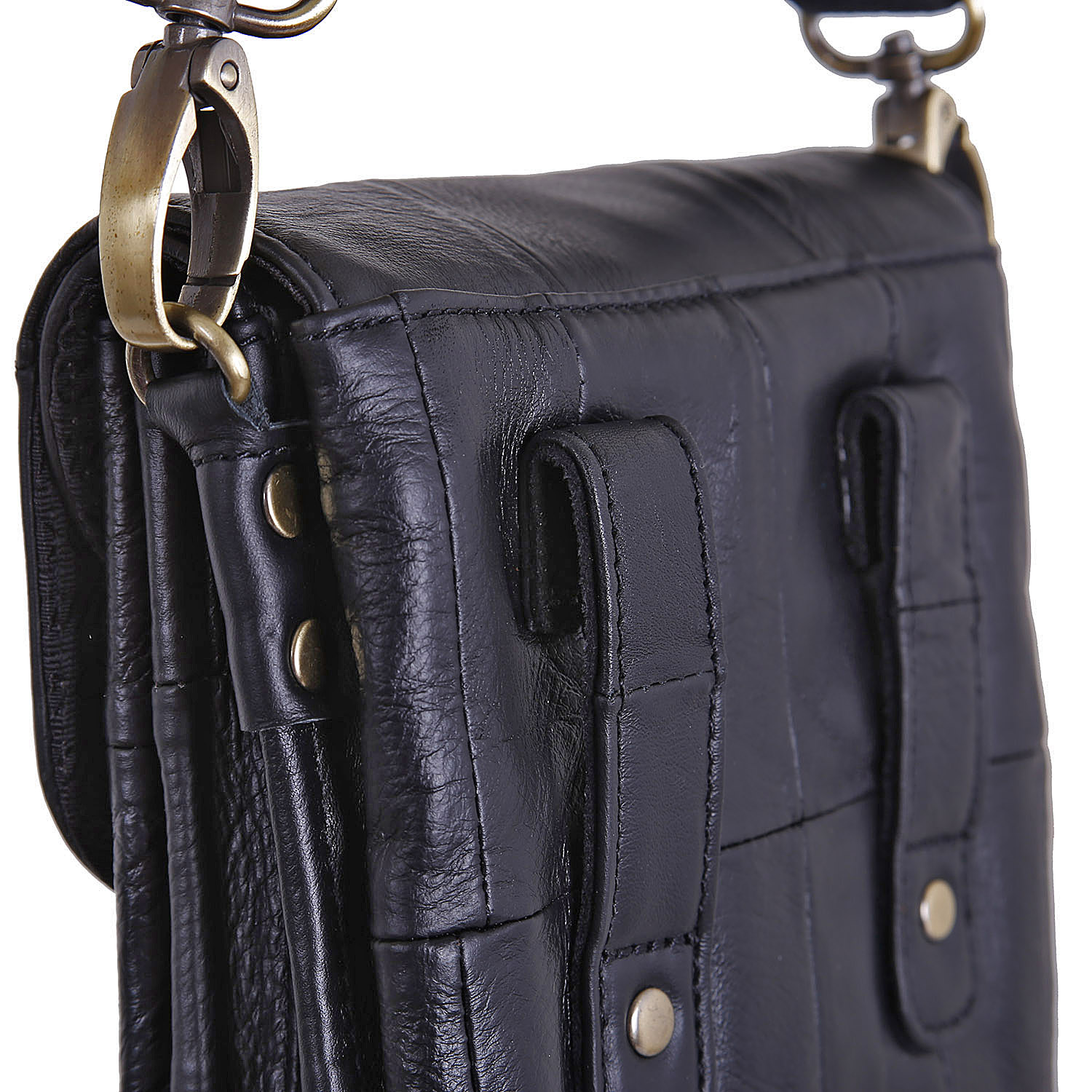 Сумка на плечо с креплением на ремень POLA 9035 Black