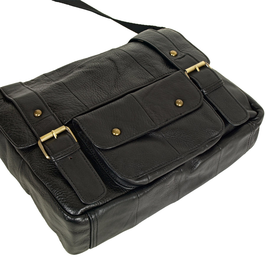 Кожаный планшет А4 POLA 3138 Black