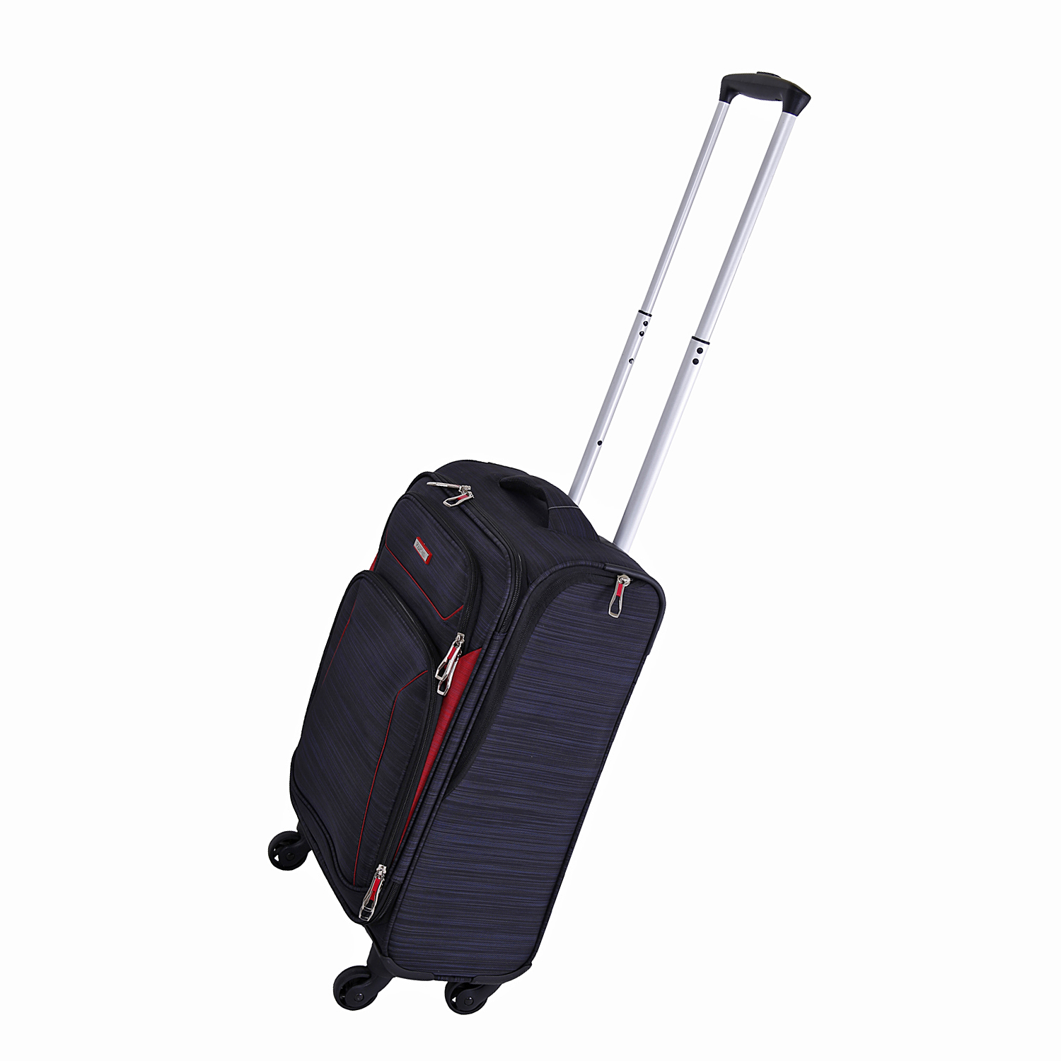 Чемодан на 4х колесах POLAR Р18А01-19" Black