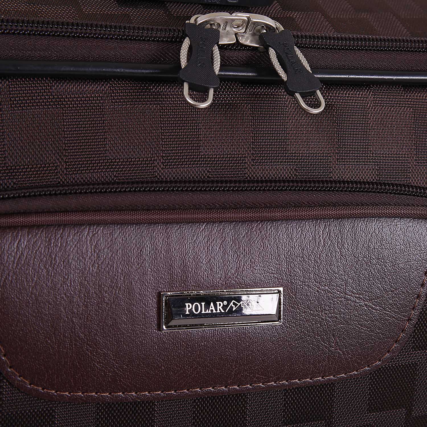 Кейс-пилот на 2х колесах POLAR П7097 Brown