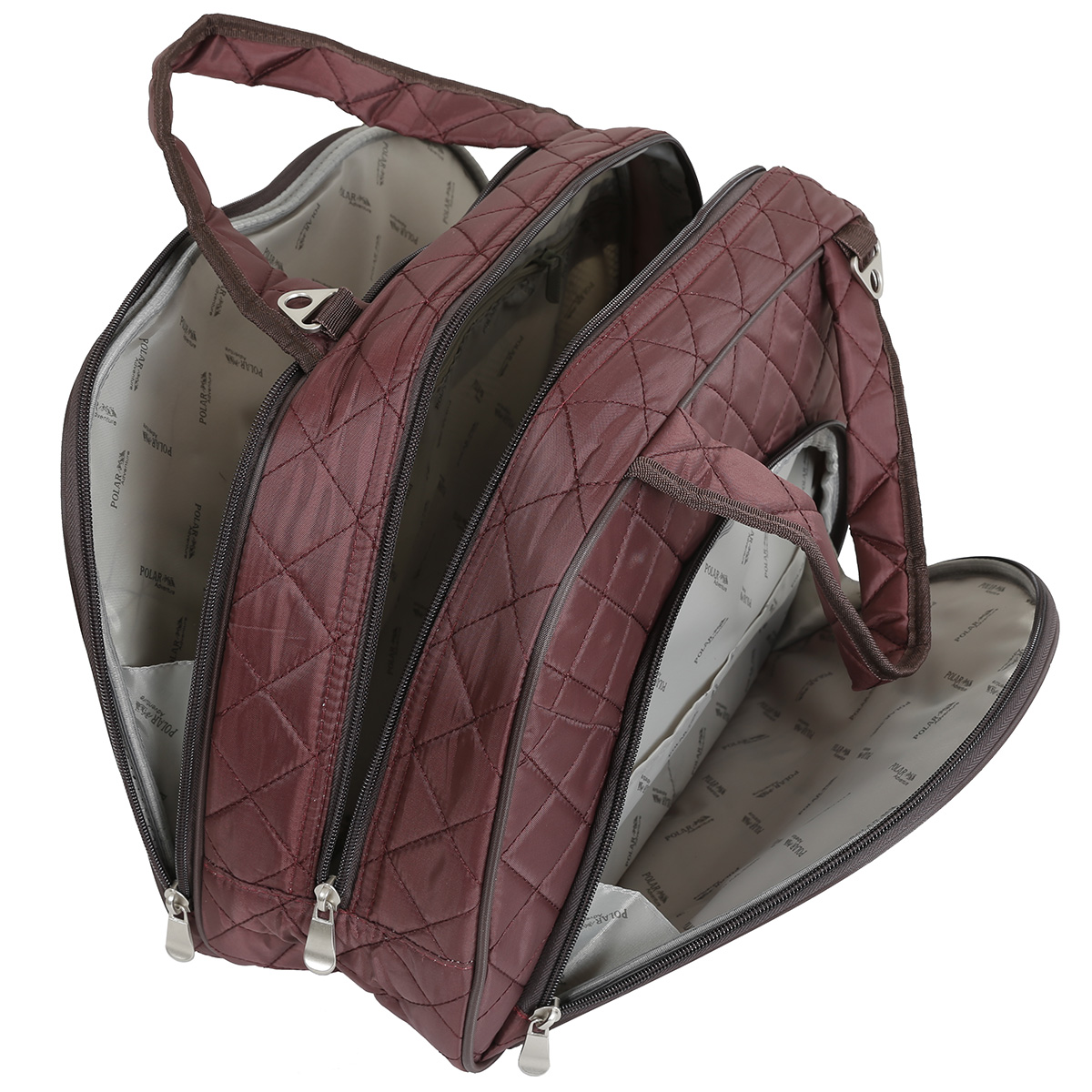 Стеганная сумка POLAR 7038.1 Bordo