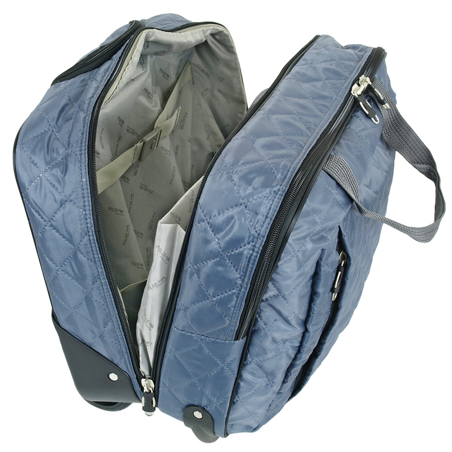 Сумка на колесах для ручной клади POLAR 7058 Grey
