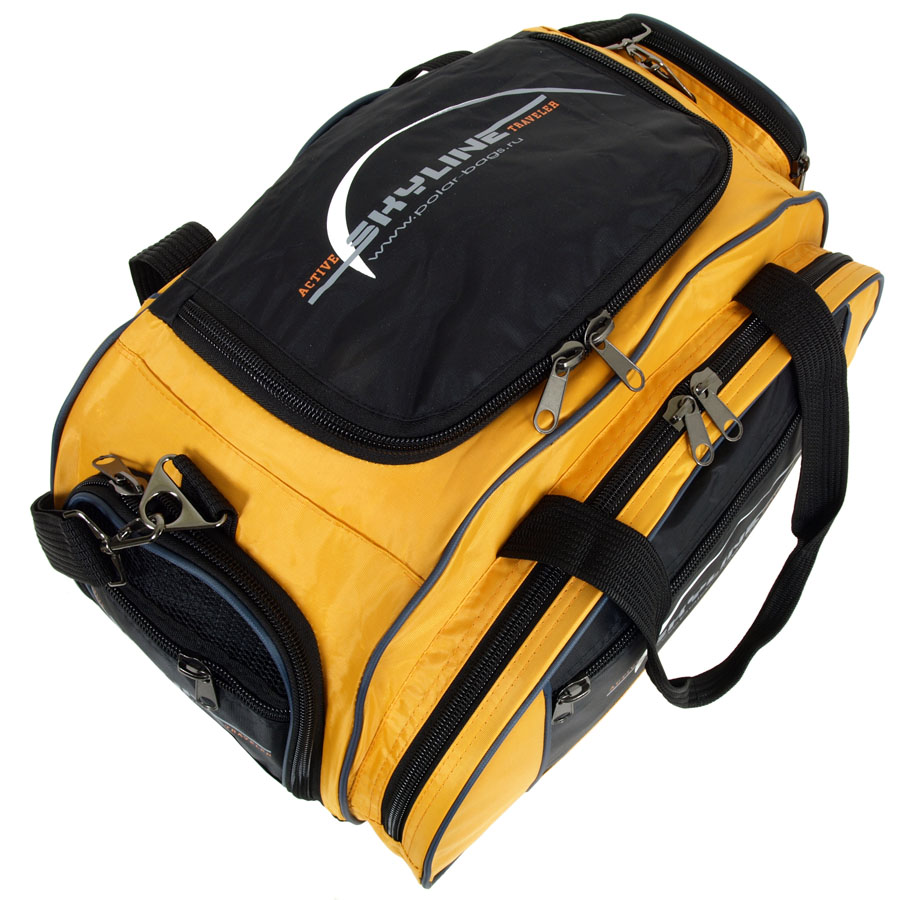 Cумка SkyLine с отделением для обуви POLAR 6063/6 Orange