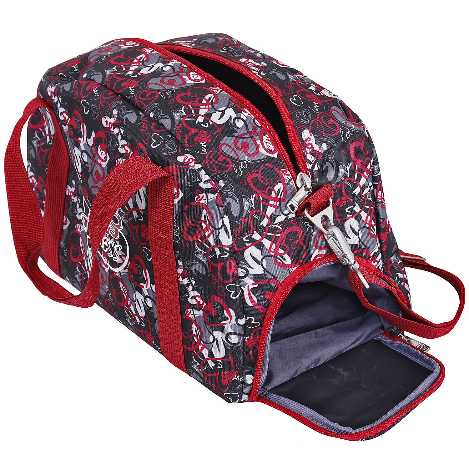 Спортивная сумка POLAR 5997 Красные сердца