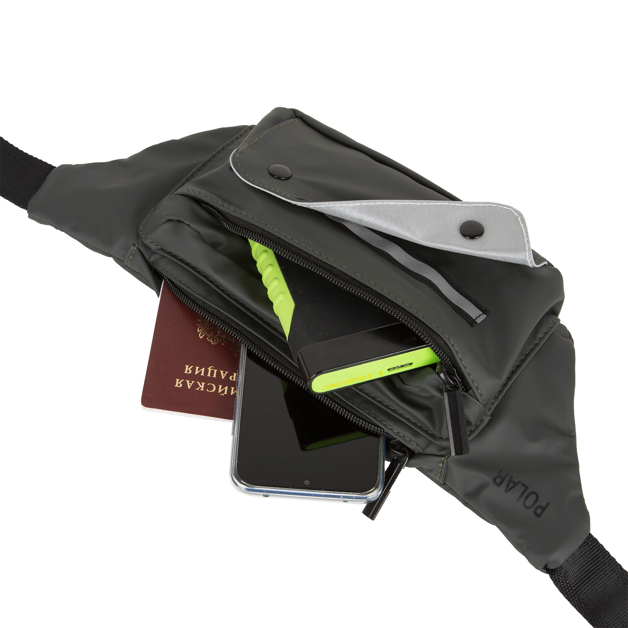 Сумка на пояс POLAR 18253 Grey