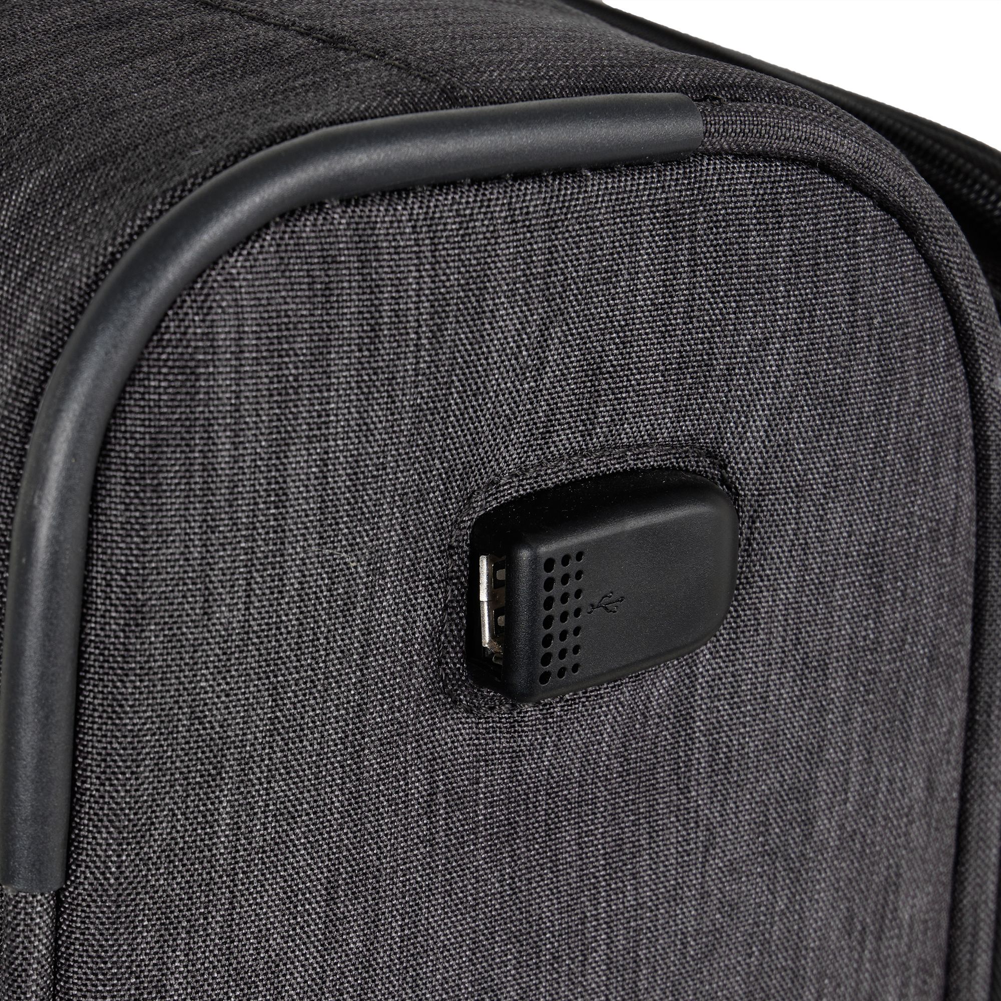 Чемодан малый POLAR Р1919-19 Coffee