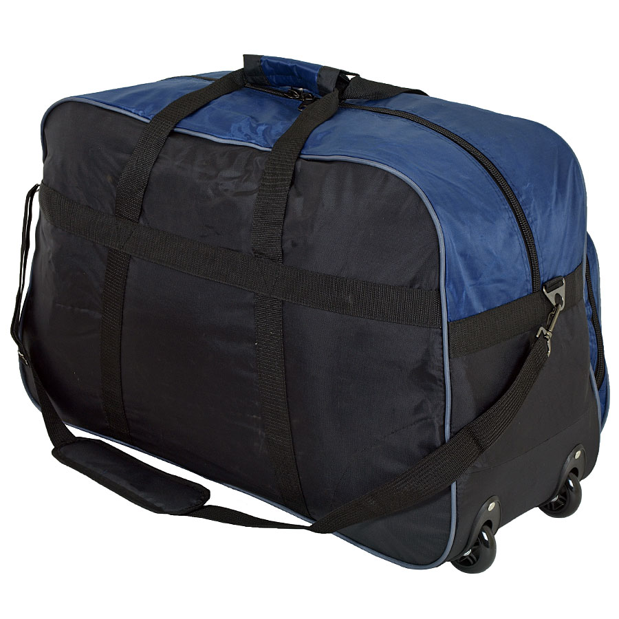 Большая сумка на колесах POLAR 6025 Blue