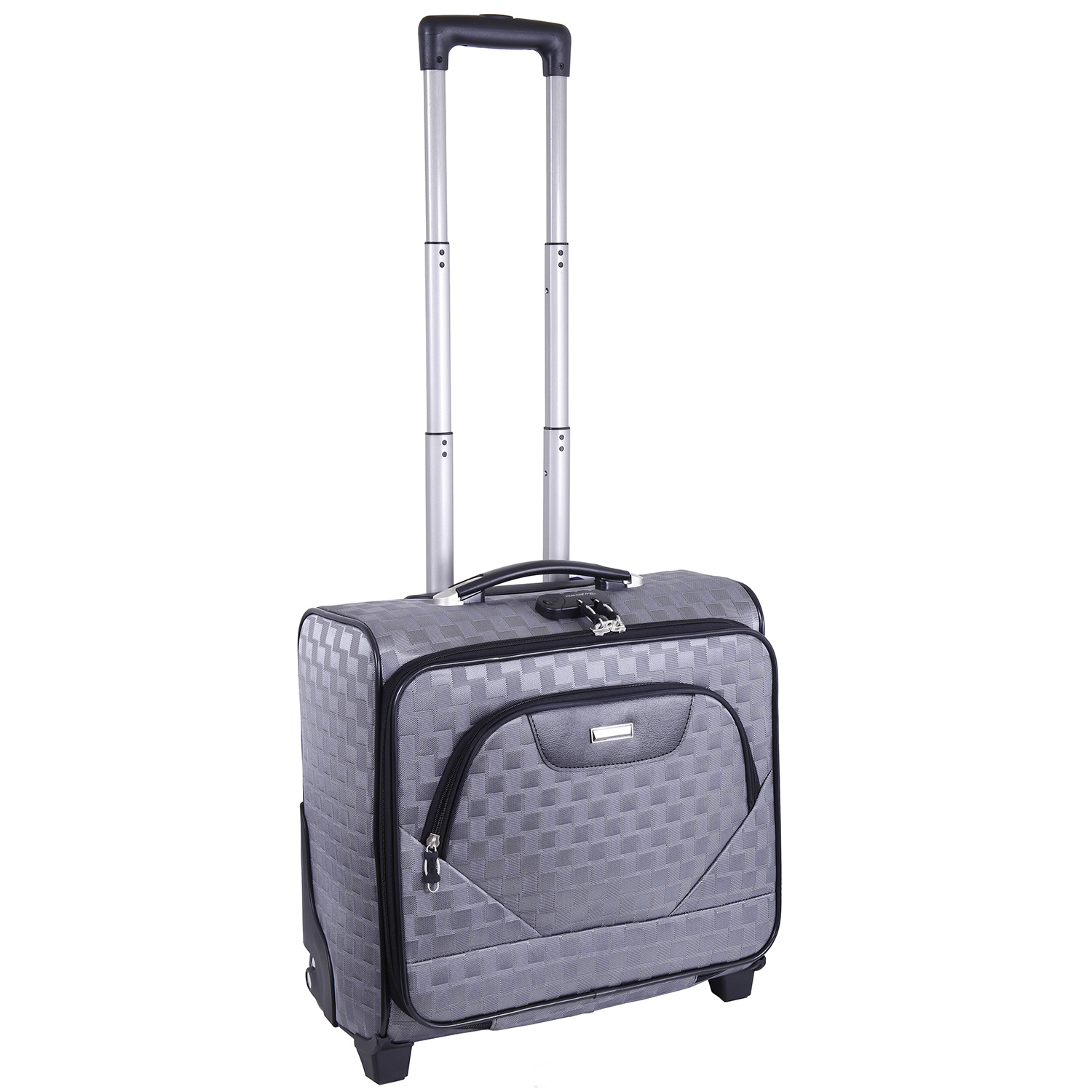 Кейс-пилот на 2х колесах POLAR П7097 Grey