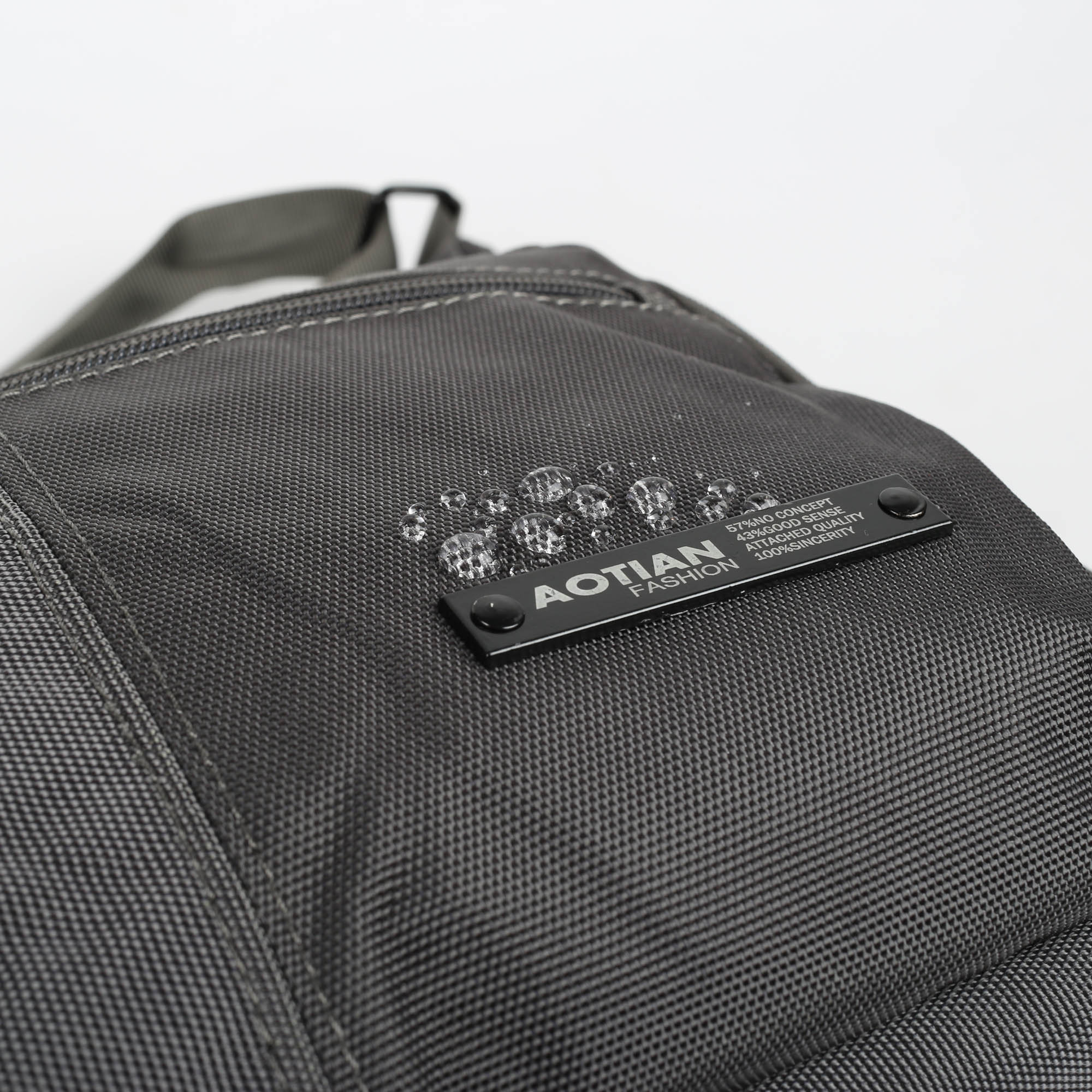 Сумка на плечо унисекс AOTIAN 20803 Grey
