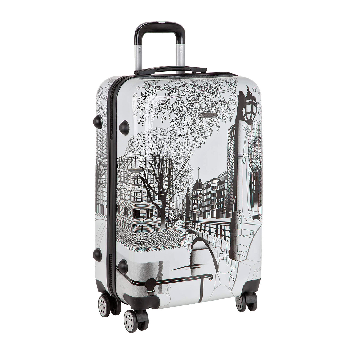 Чемодан малый POLAR РА033-20 Город