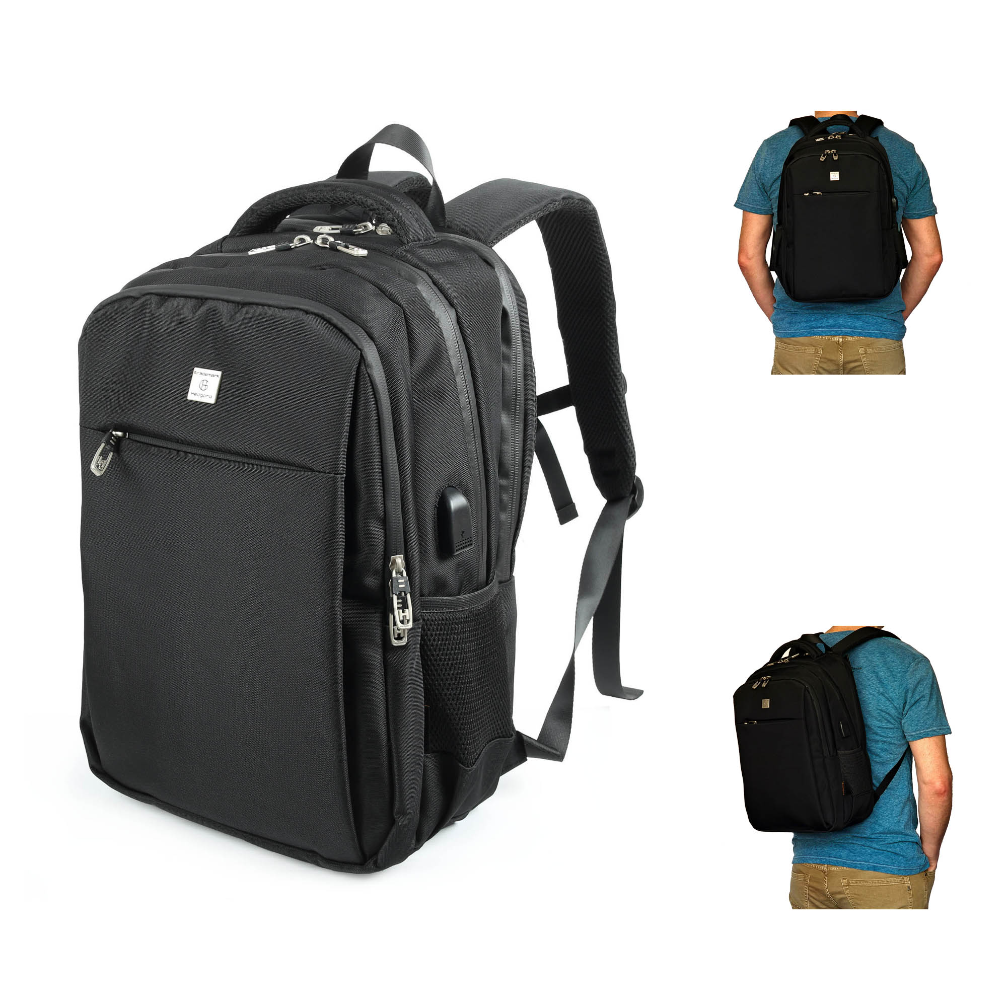 Рюкзак с отделением для ноутбука  Hedgard 4301 Black