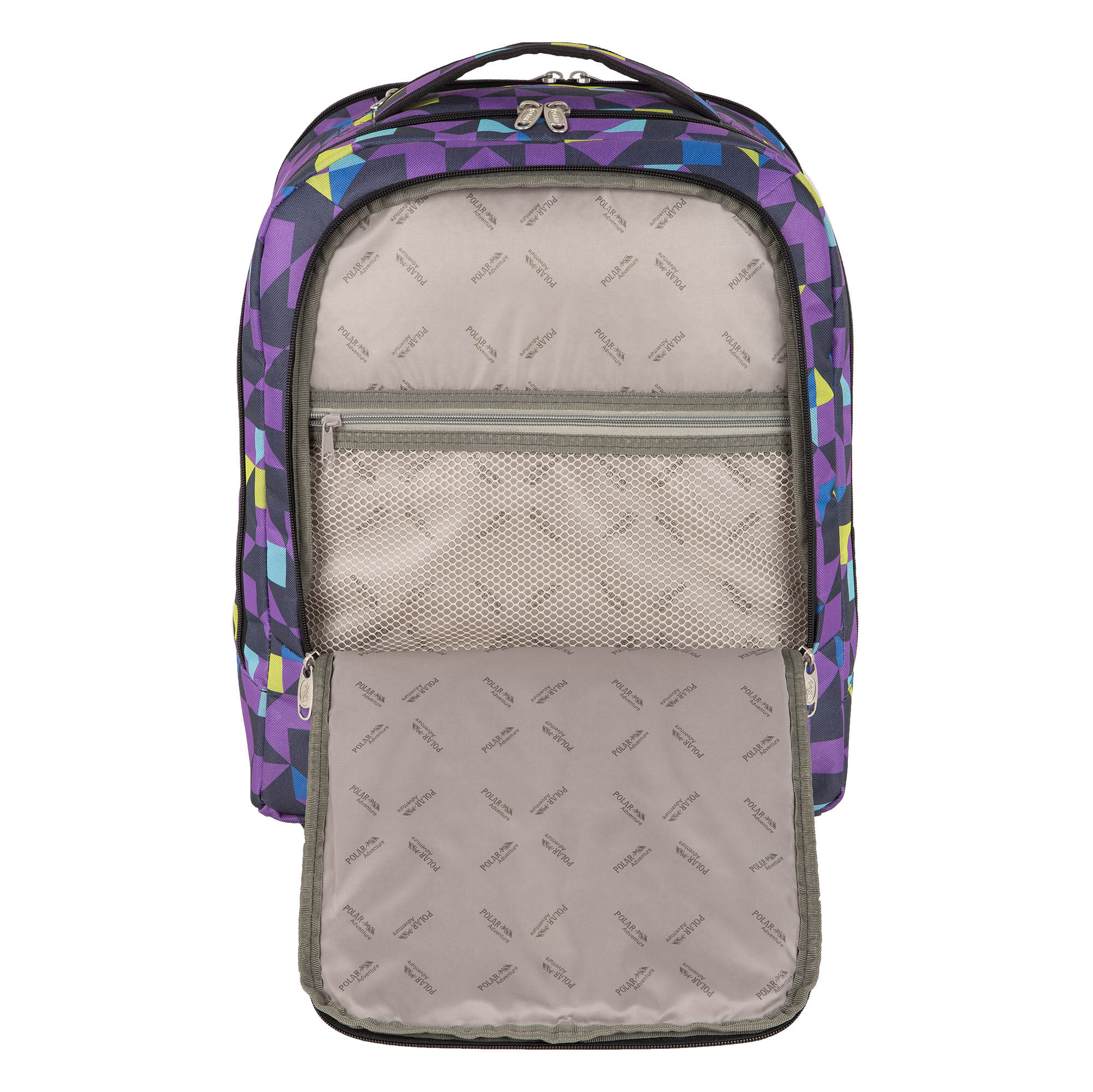 Чемодан-рюкзак на колесах POLAR П7111 Grey