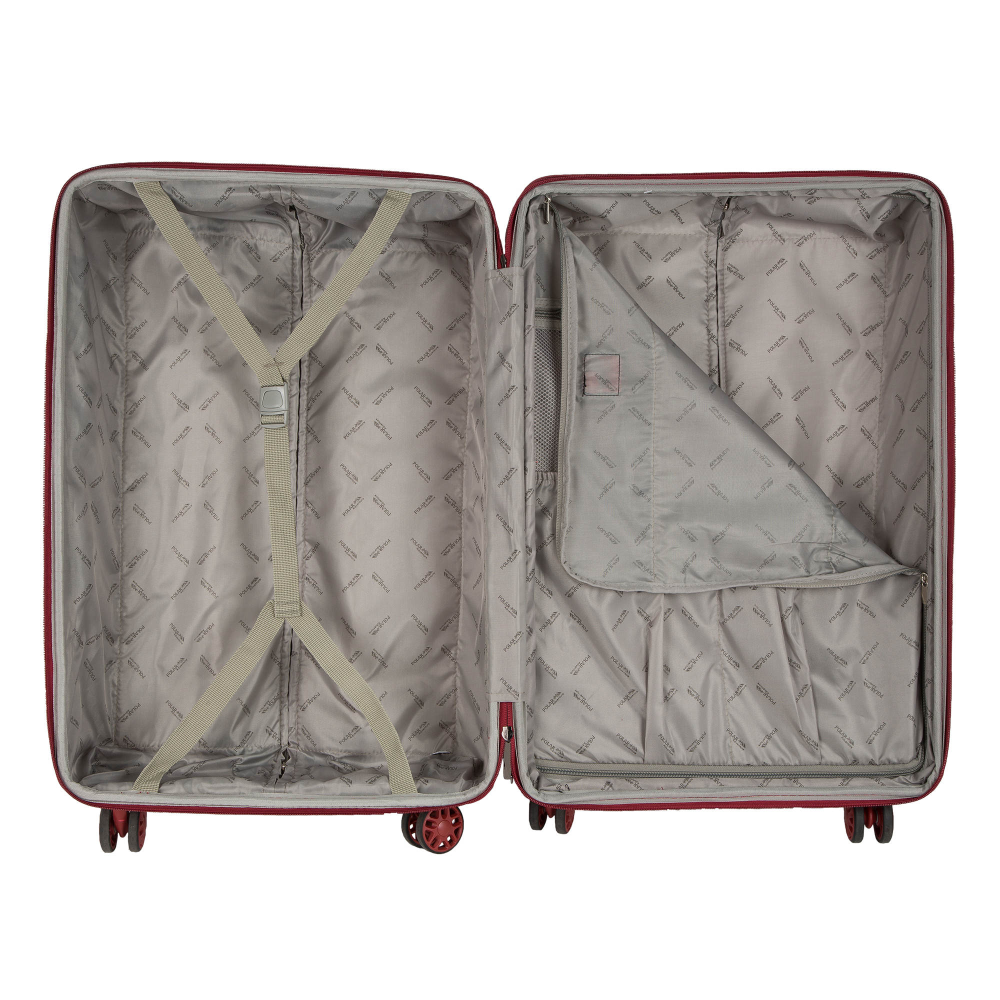 Чемодан средний POLAR Р1927-24" Bordo