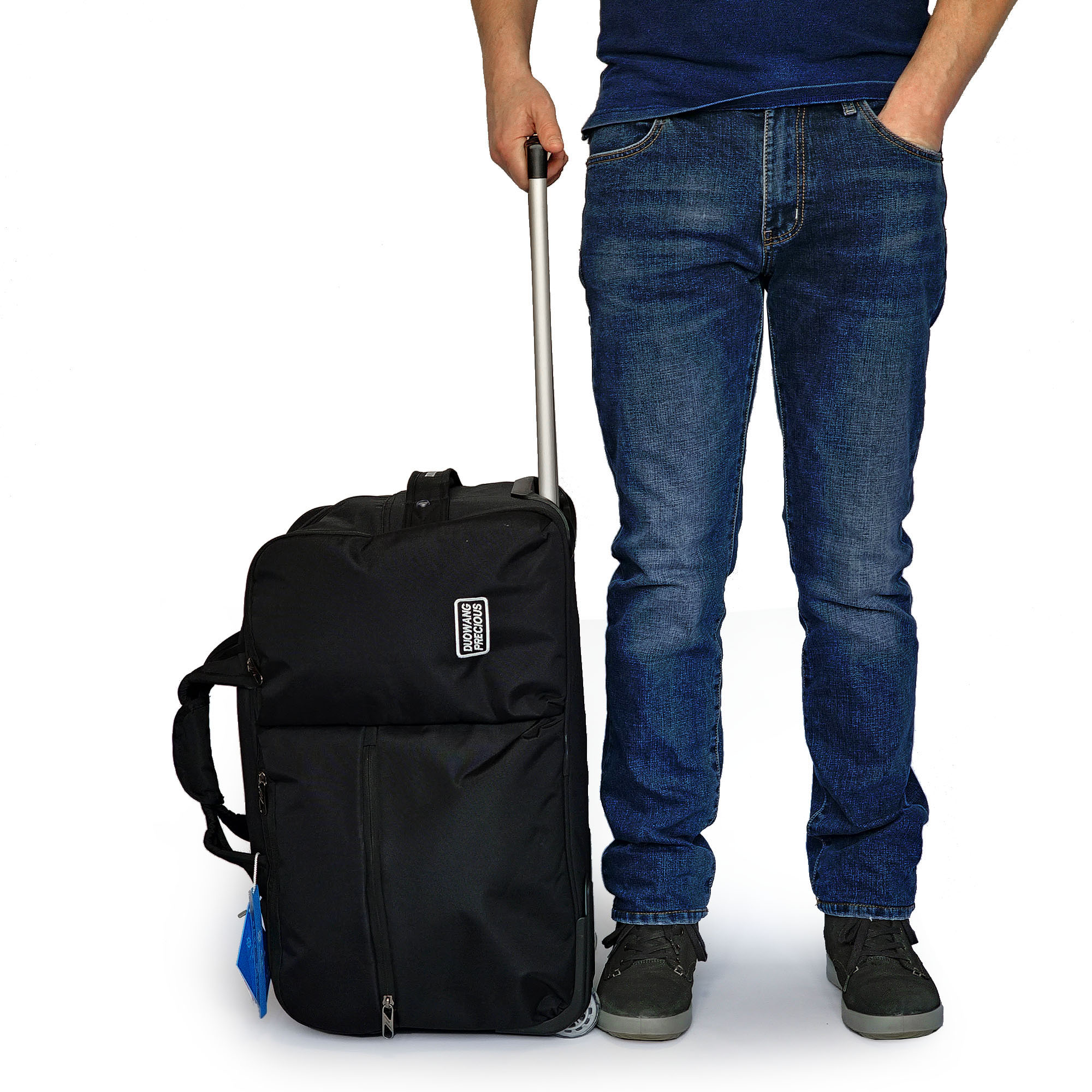 Дорожная сумка на колесах Duowang 211-24 Grey