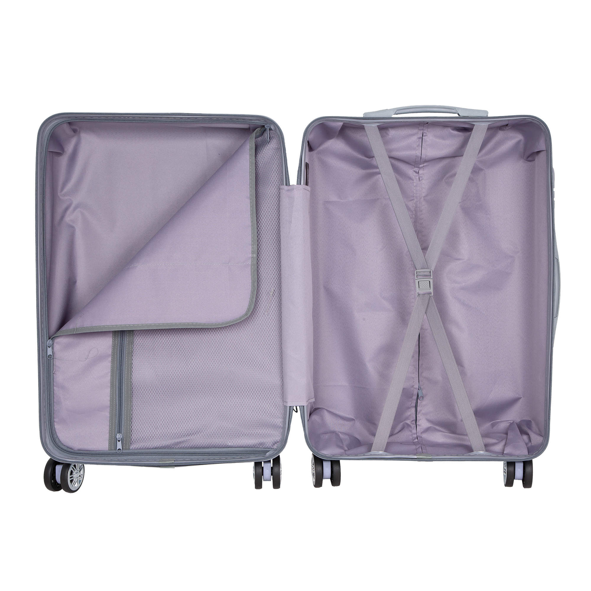 Чемодан малый POLAR РА119-20" Grey