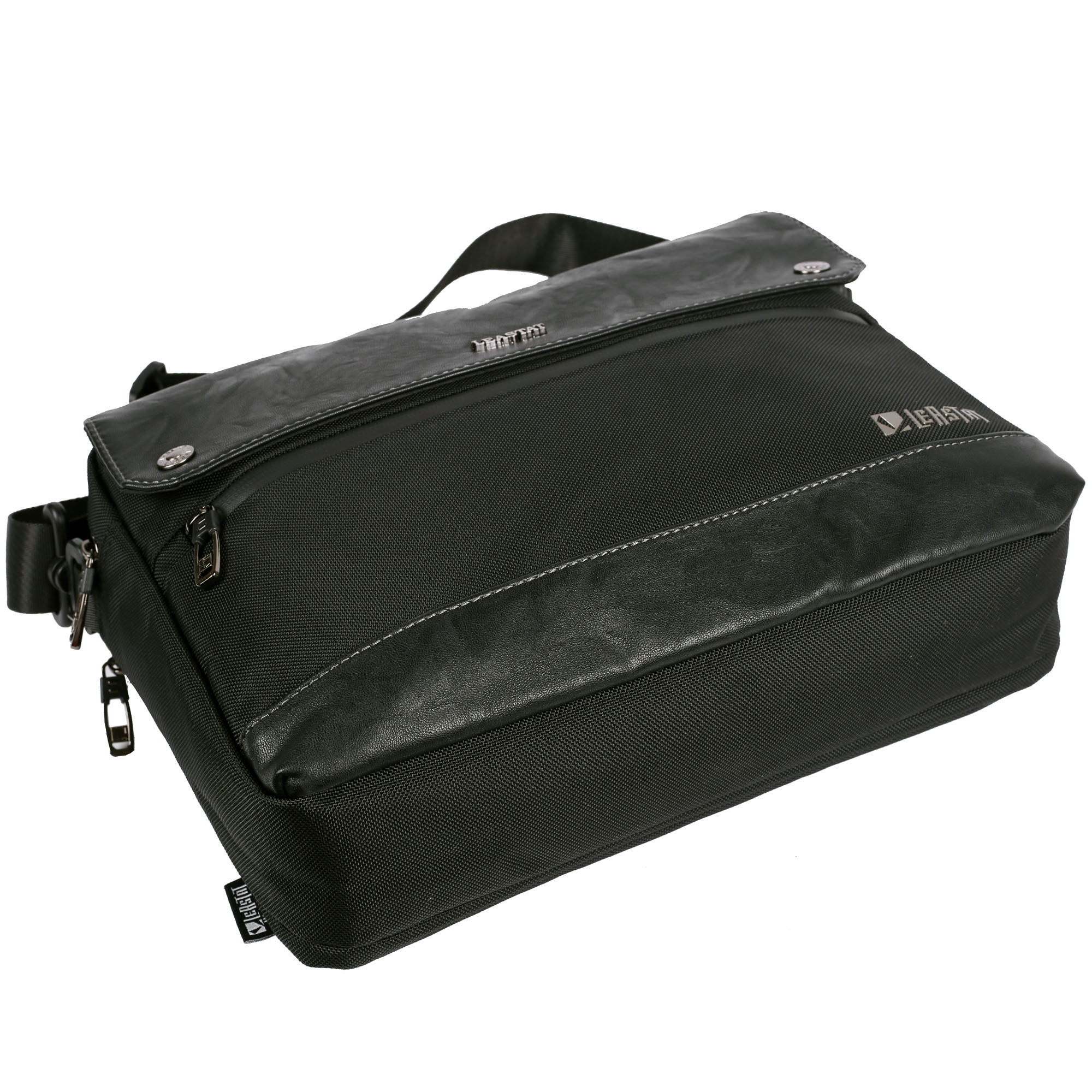 Мужская сумка-портфель LEASTAT 6603.2 Black, цвет: черный, купить в ...