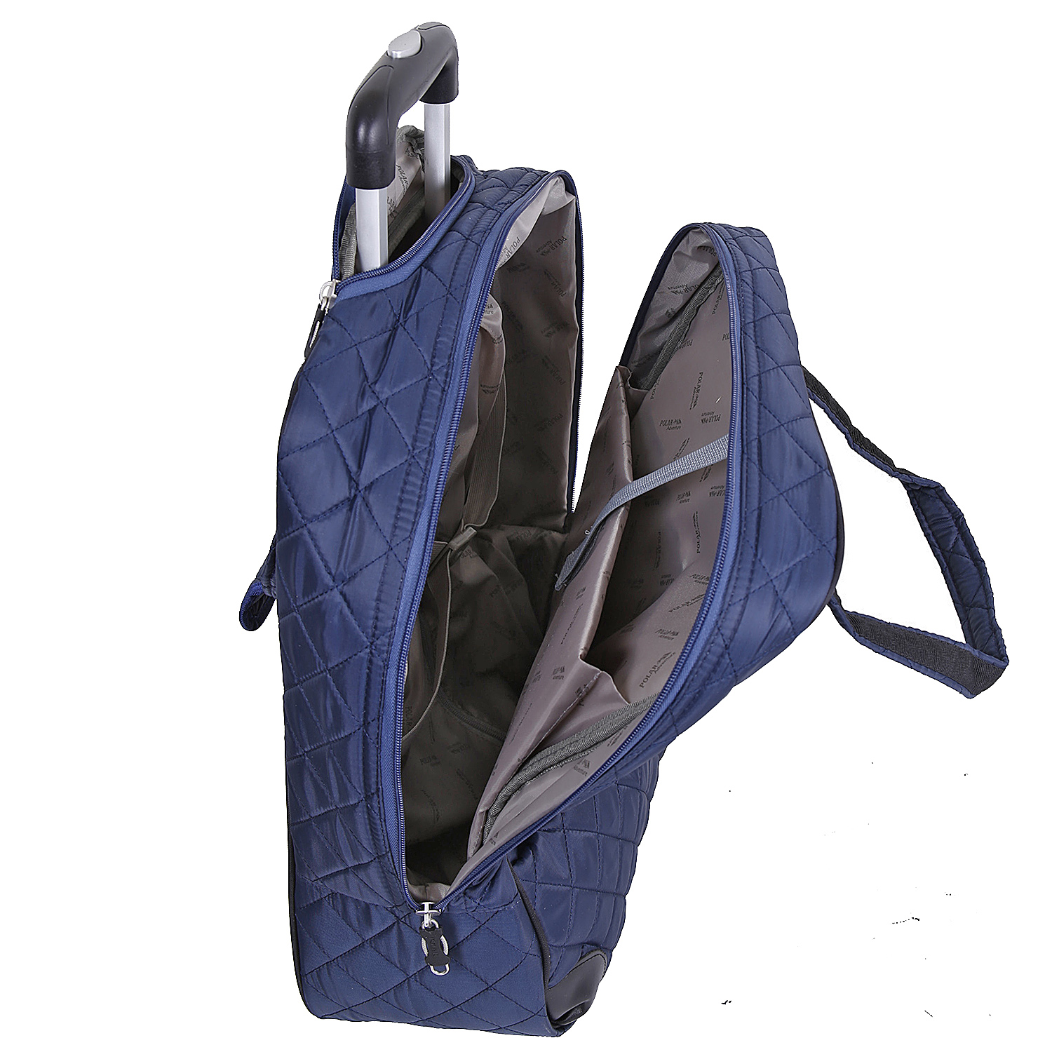 Cумка на колесах для ручной клади POLAR П7095 Blue