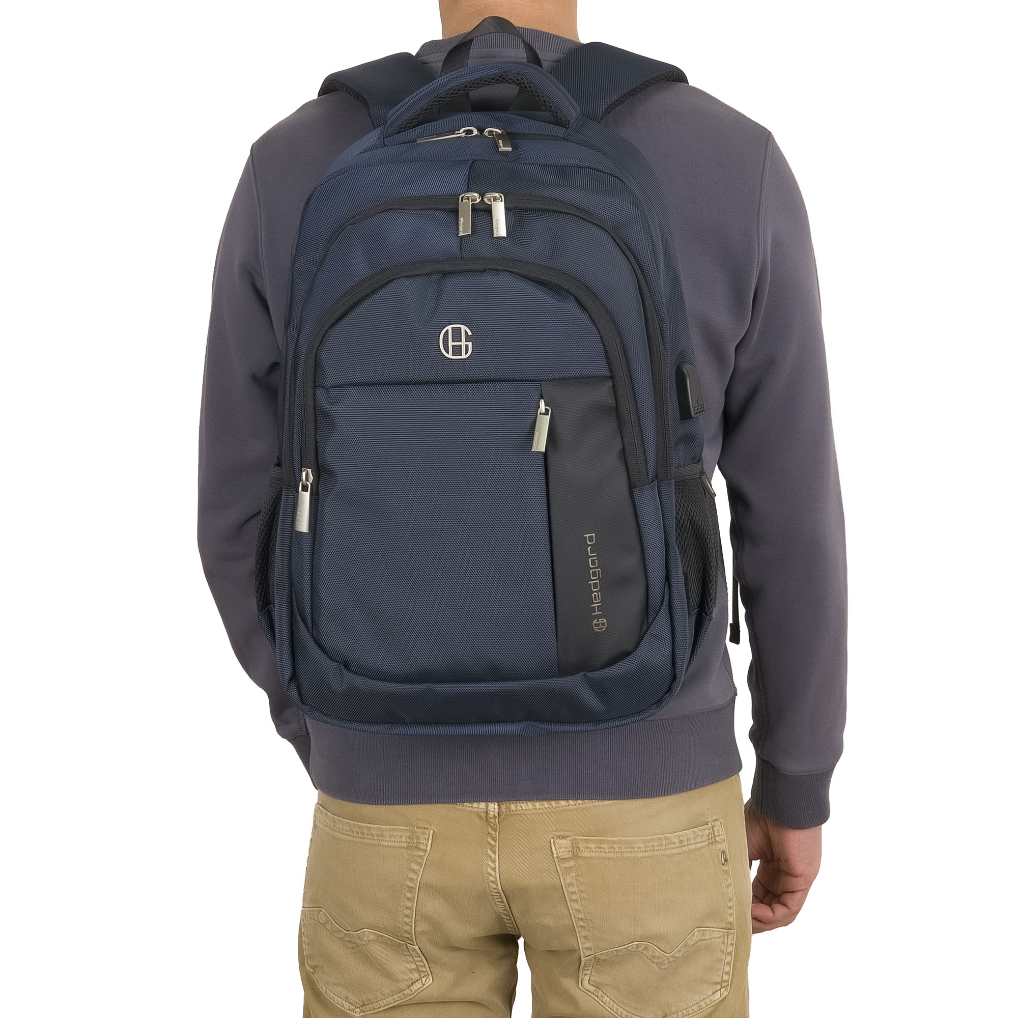 Рюкзак с отделением для ноутбука 15,6", 21 л  Hedgard 0218 Blue