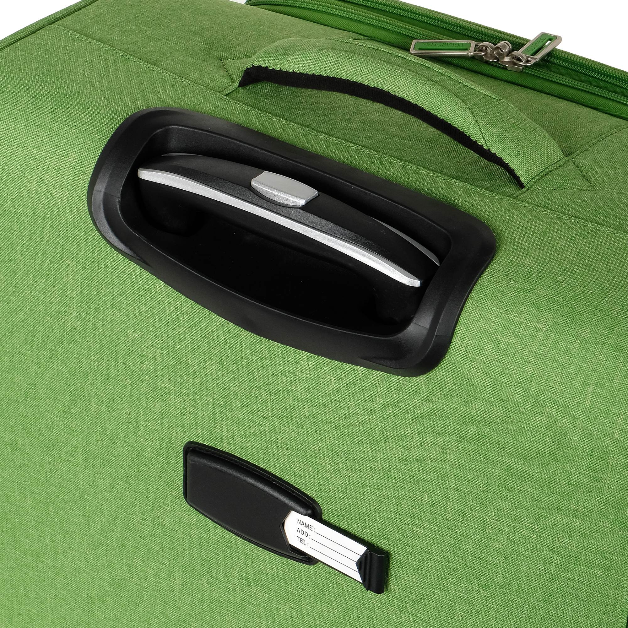 Комплект из 2х чемоданов POLAR Р1914-2 Grey (20", 24")