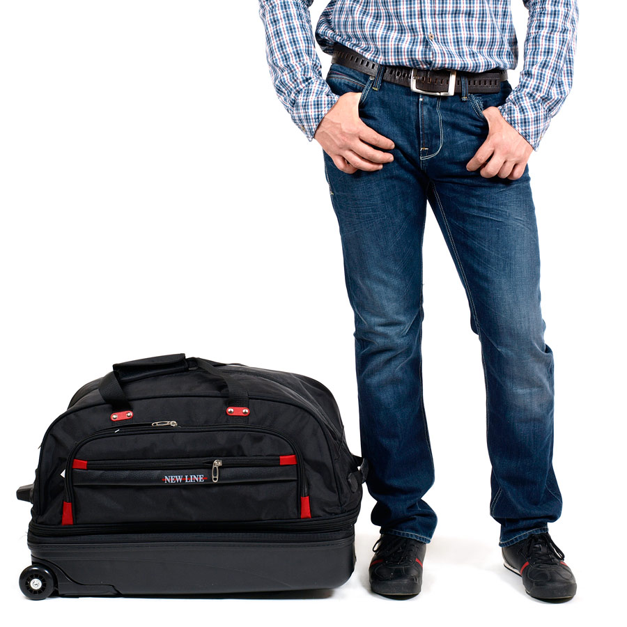 Сумка с пластиковым дном RION+ А245 Blue