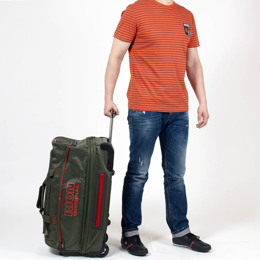 Сумка на колесах, трансформер RION+ А147 Bordo