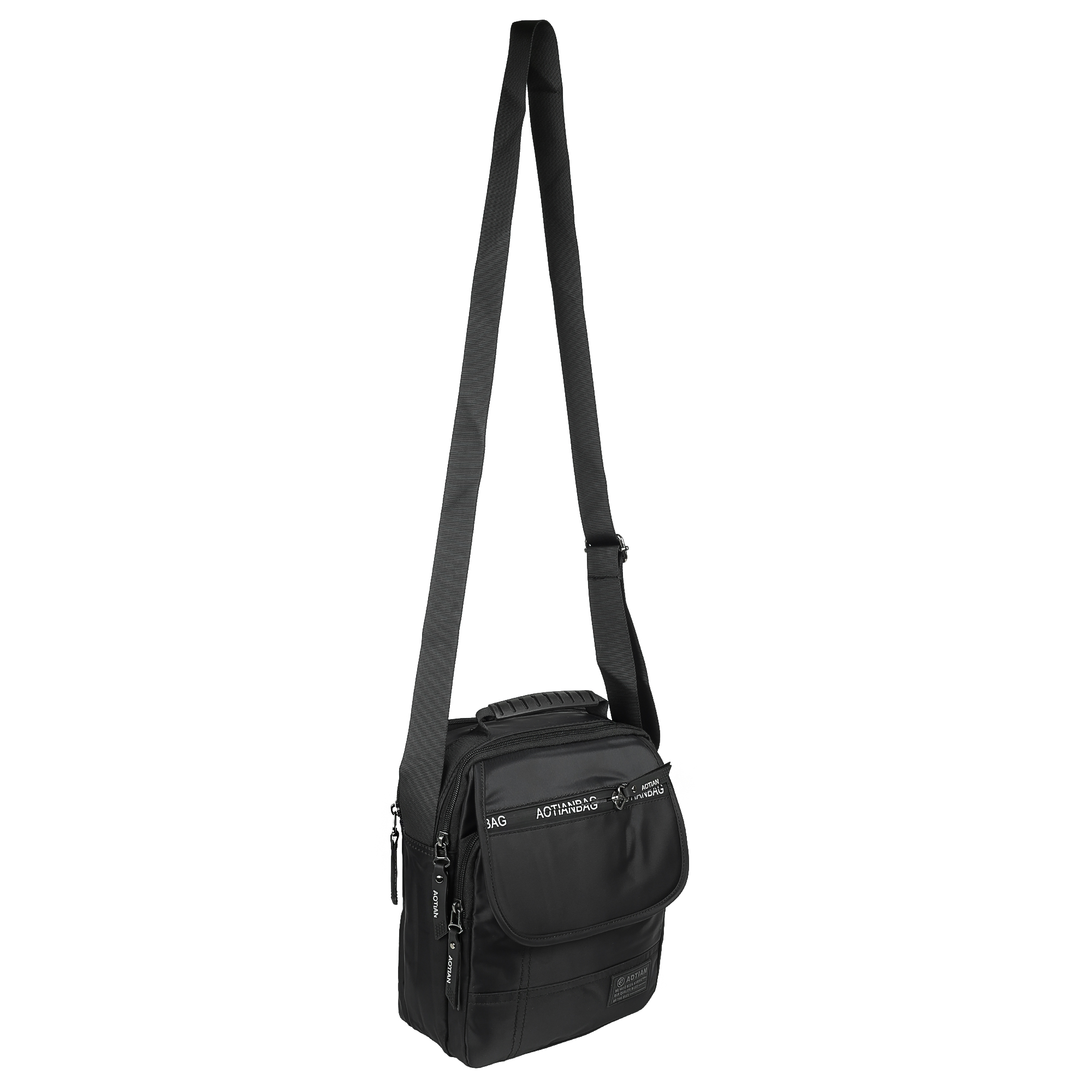 Мужская сумка через плечо AOTIAN 7638 Black