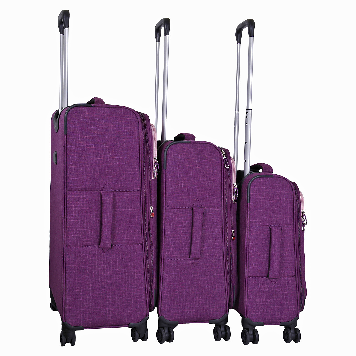 Чемодан на 4х колесах POLAR Р18А08-27" Purple