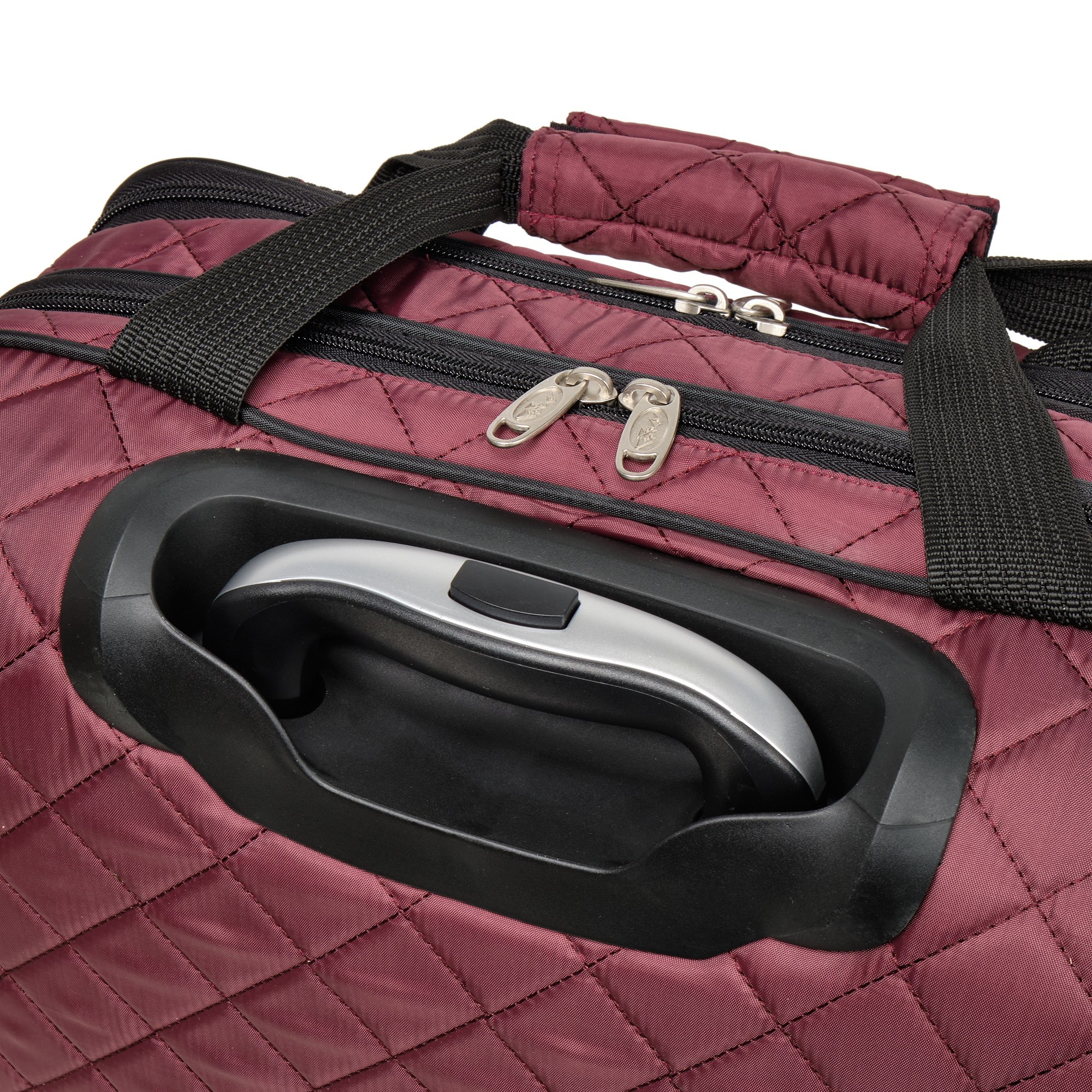 Сумка на колесах для ручной клади POLAR 7058 Bordo