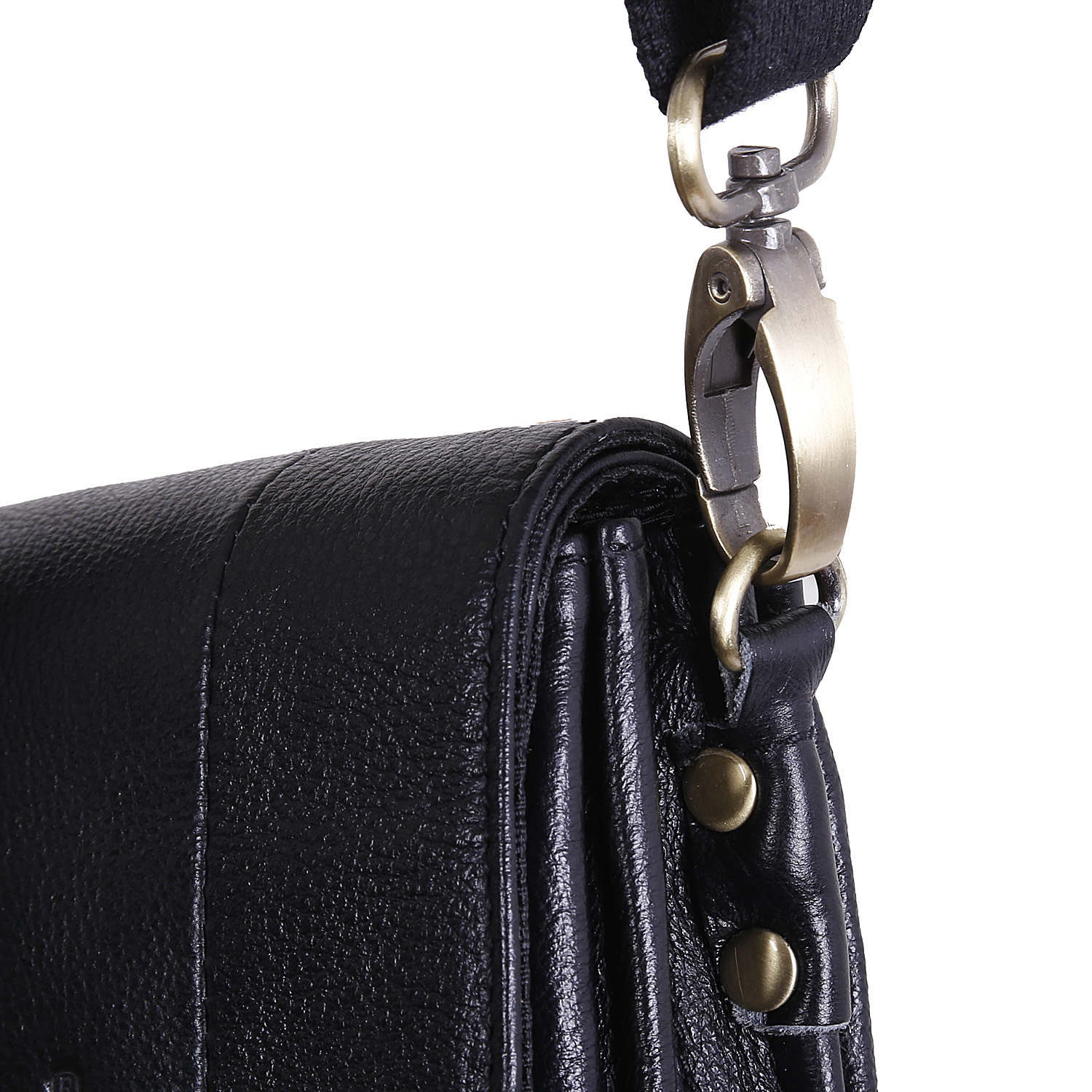 Сумка на плечо с креплением на ремень POLAR 21048 Black