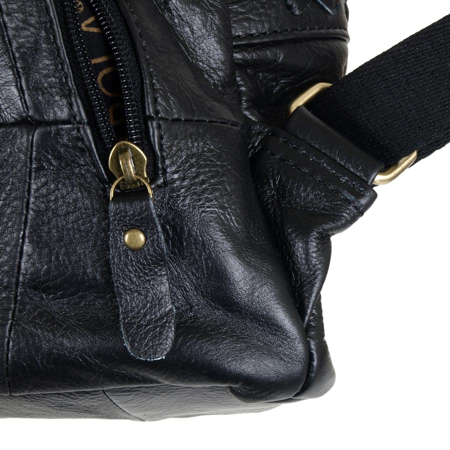 Рюкзак кожаный POLA 0303 Black