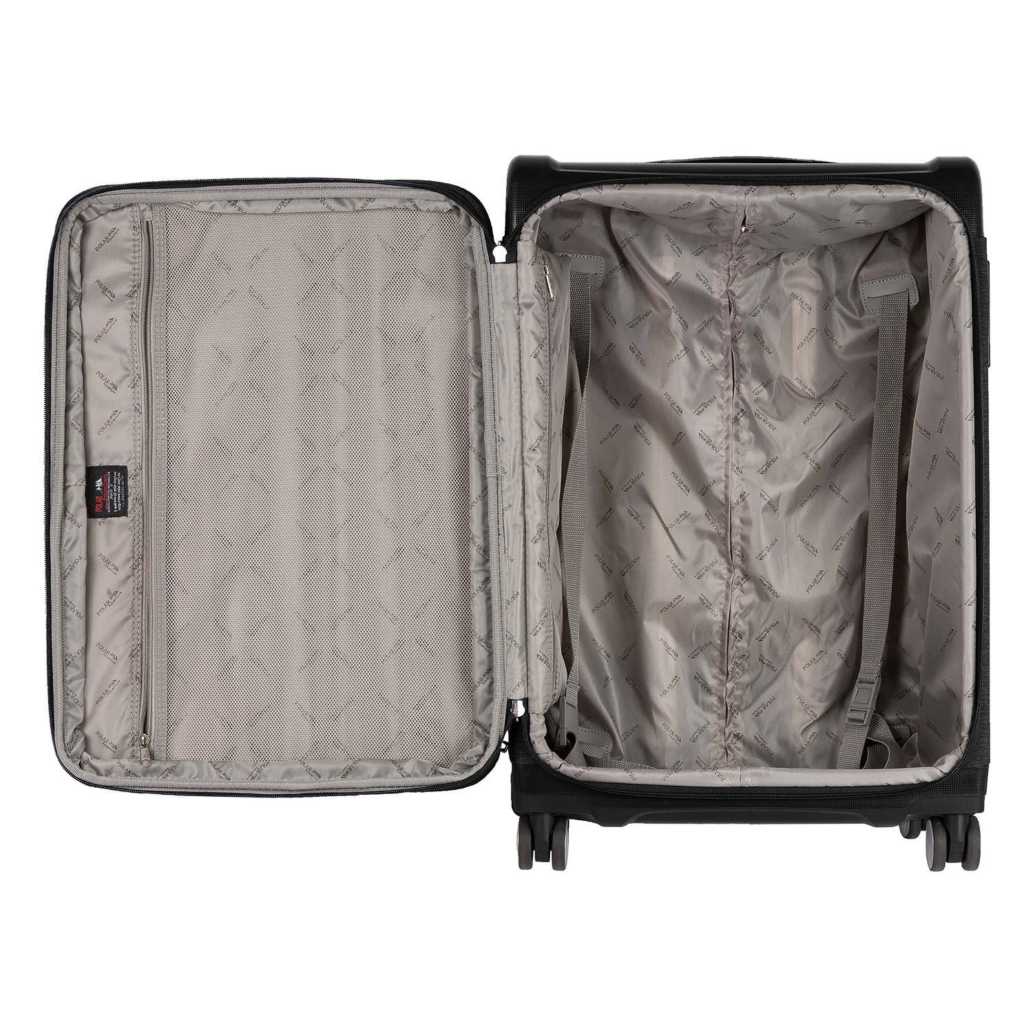 Чемодан средний POLAR Р1930-24 Black