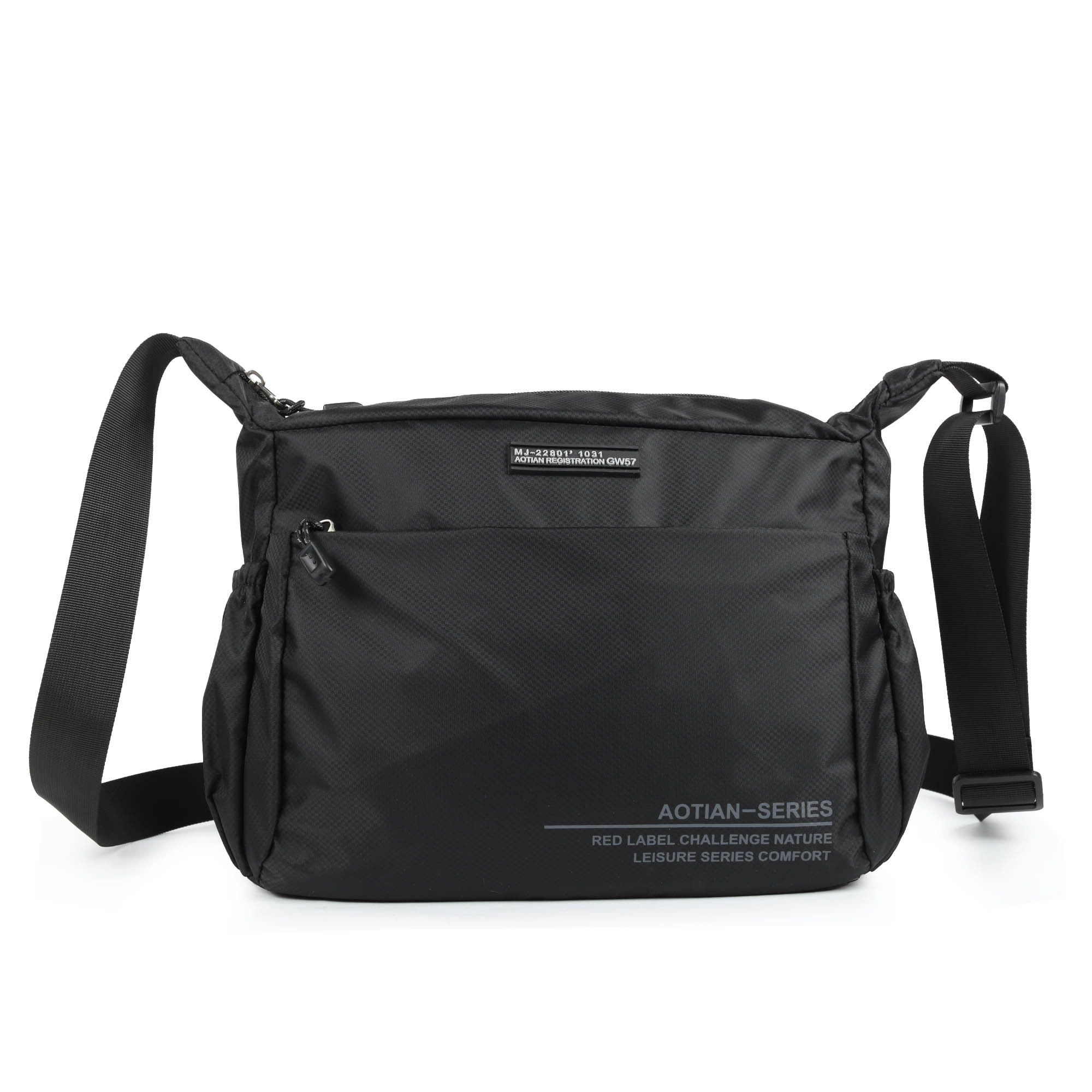 Сумка на плечо унисекс AOTIAN 8620 Black