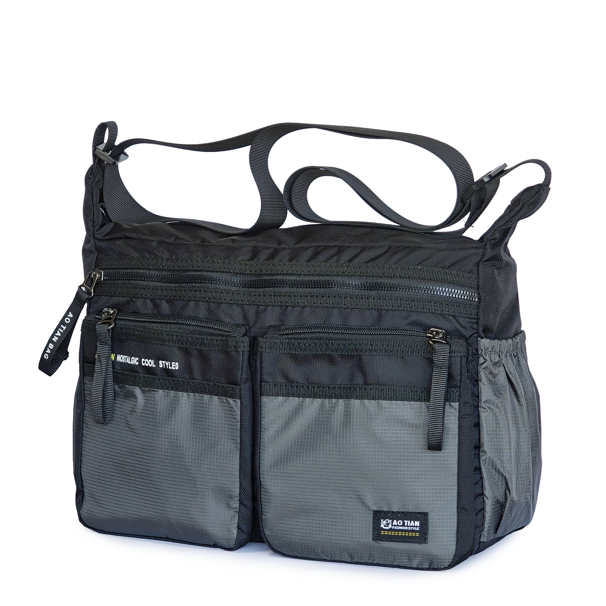 Сумка на плечо унисекс AOTIAN 8644 Grey