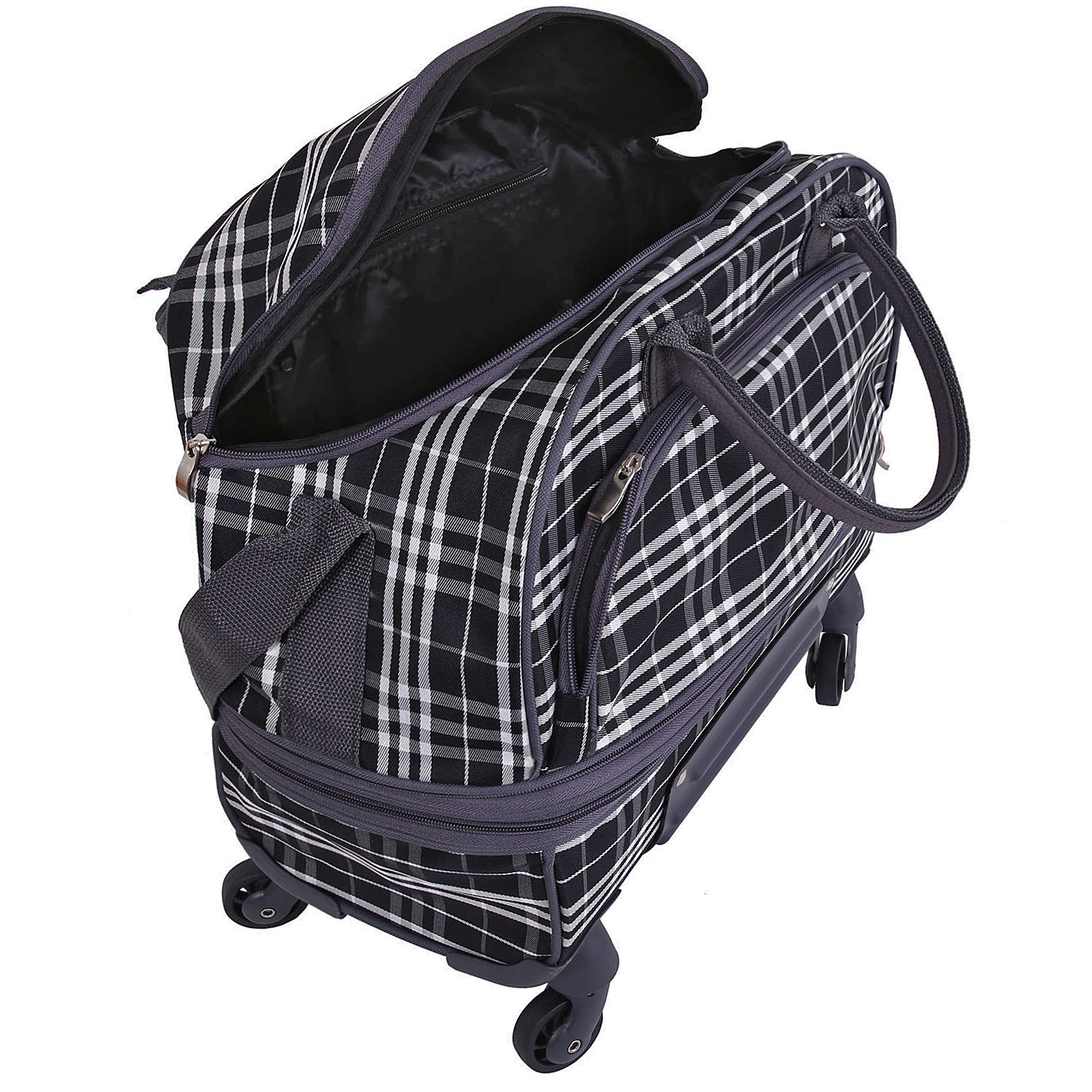 Раздвижная сумка на 4х колесах TSV 530.24 Black