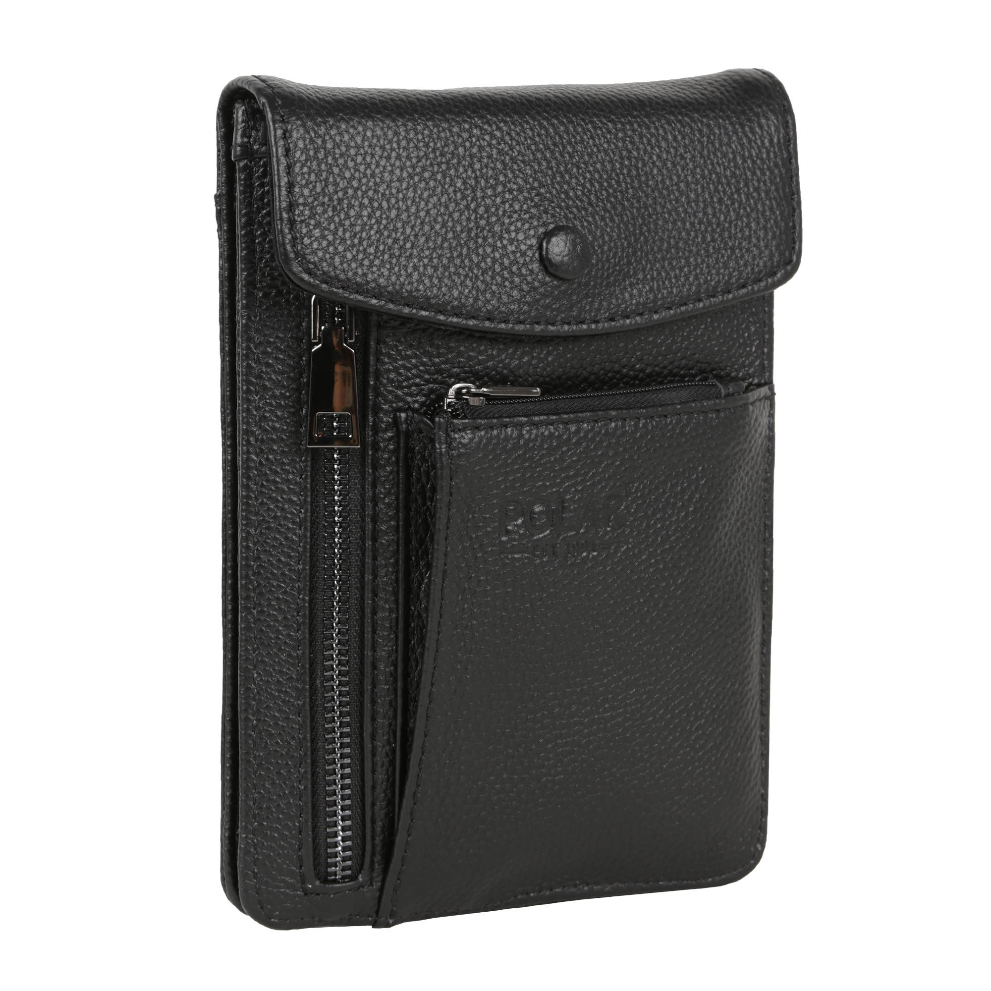 Мужская кожаная сумка POLAR 0707