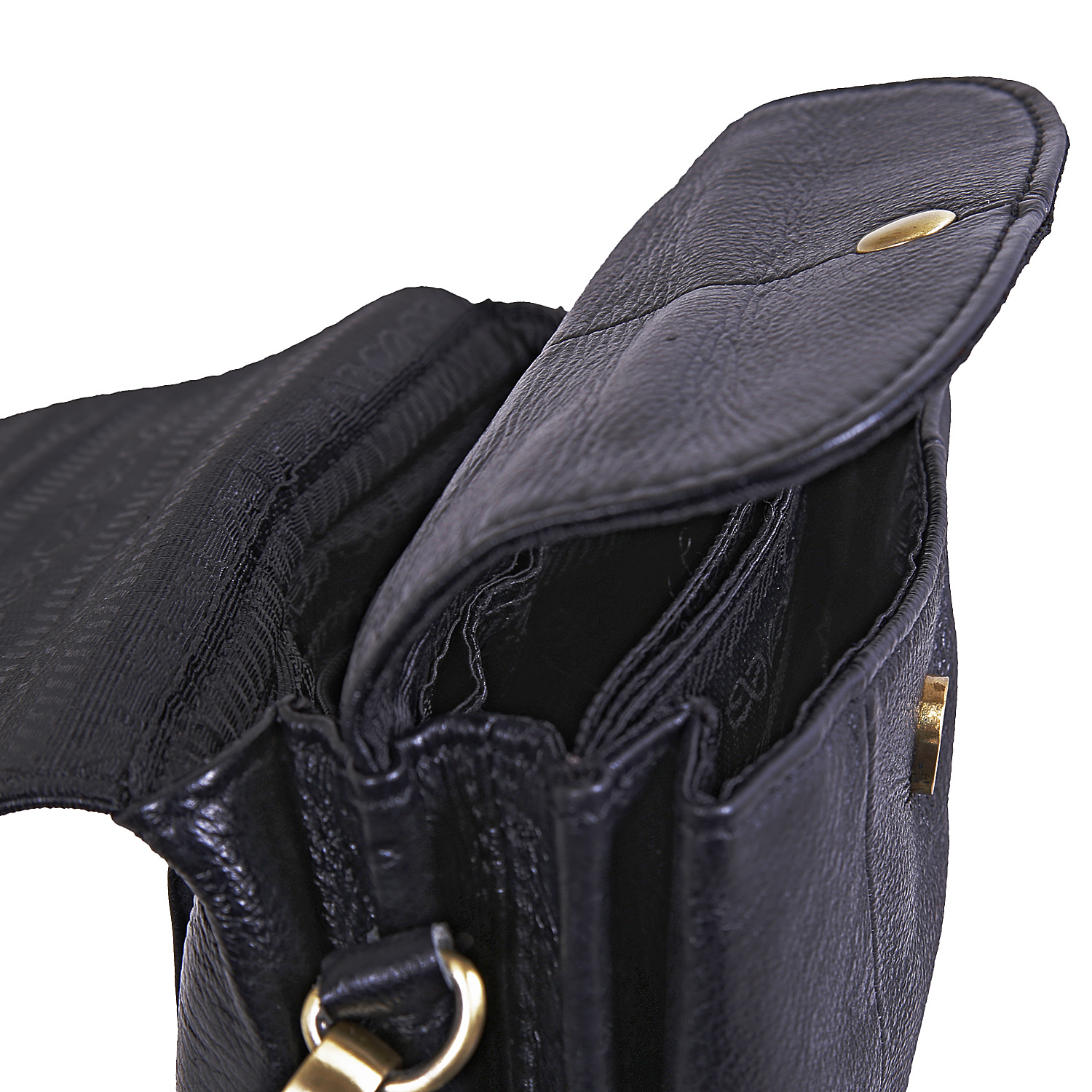 Сумка на плечо с креплением на ремень POLAR 21048 Black