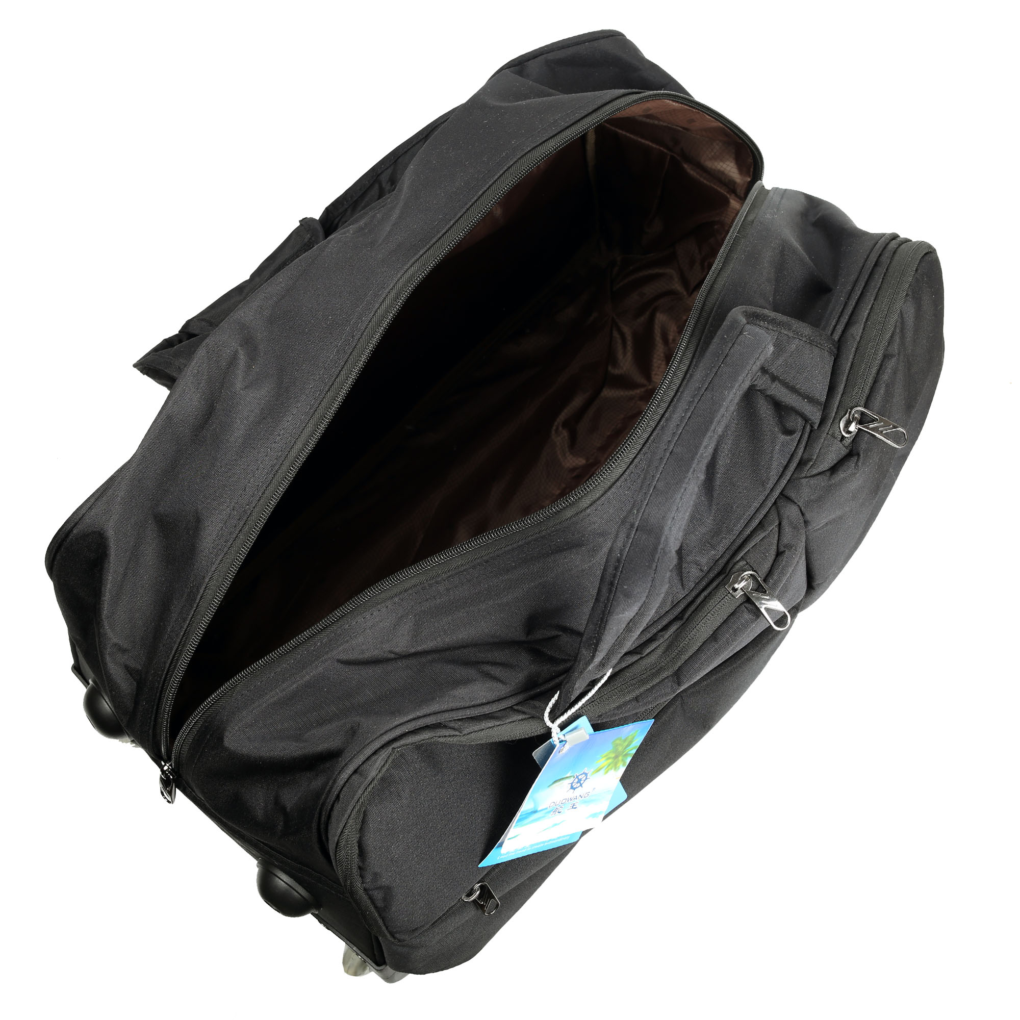 Дорожная сумка на колесах Duowang 211-24 Black