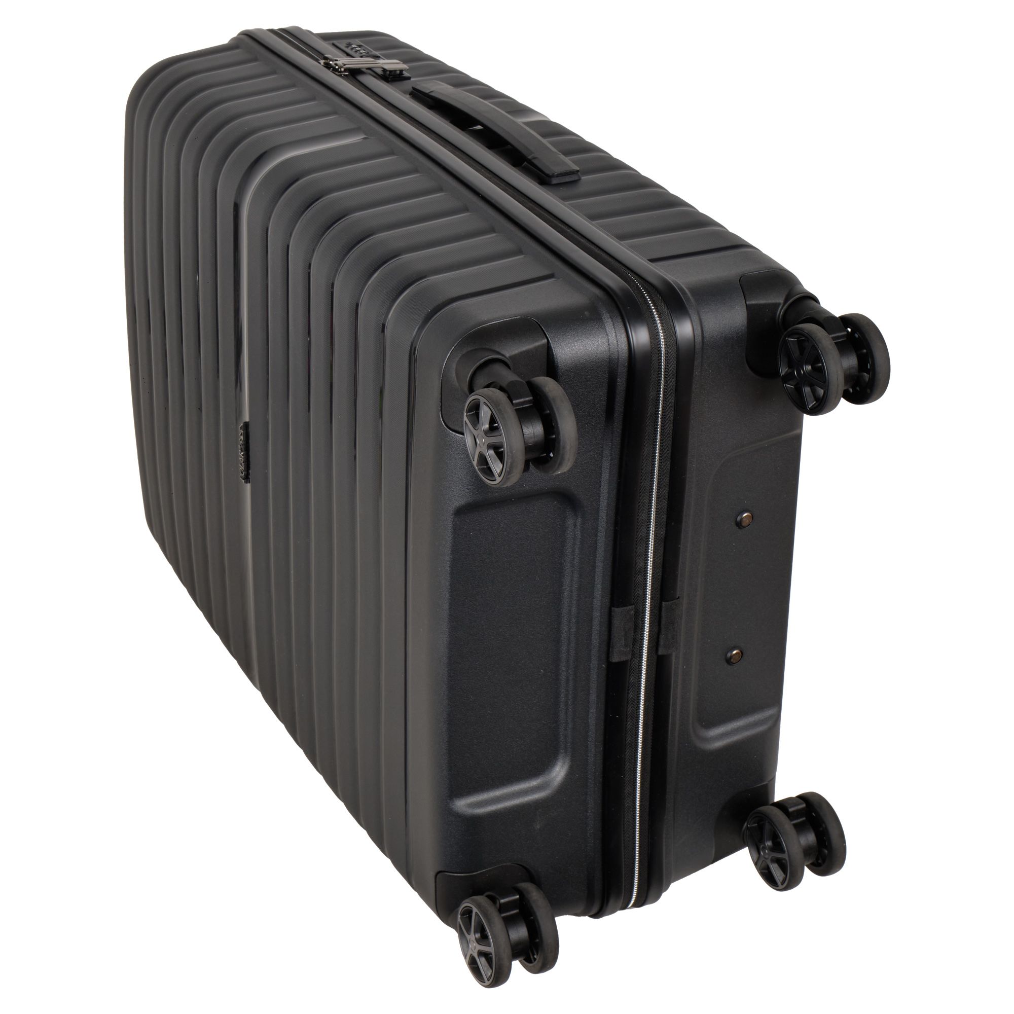 Чемодан среднего размера POLAR Р0007-24" Black