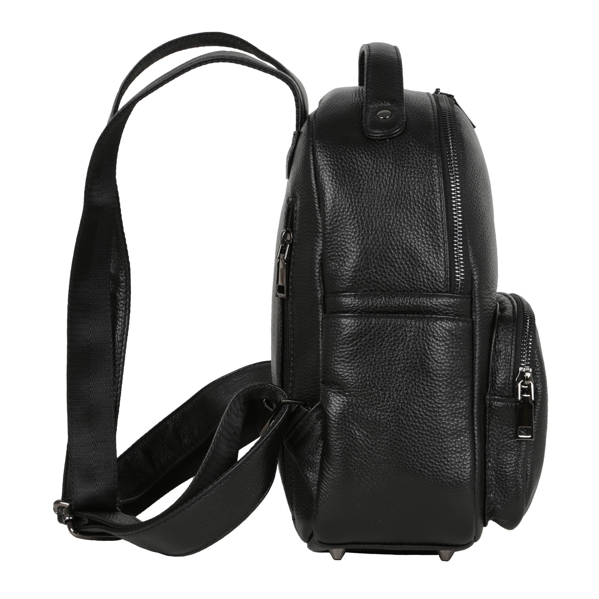 Женский кожаный рюкзак POLA 5012 Black