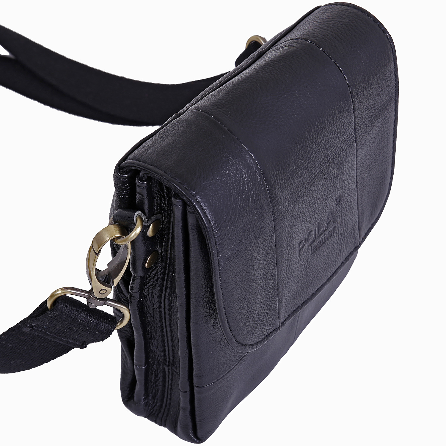 Сумка на плечо с креплением на ремень POLAR 21048 Black