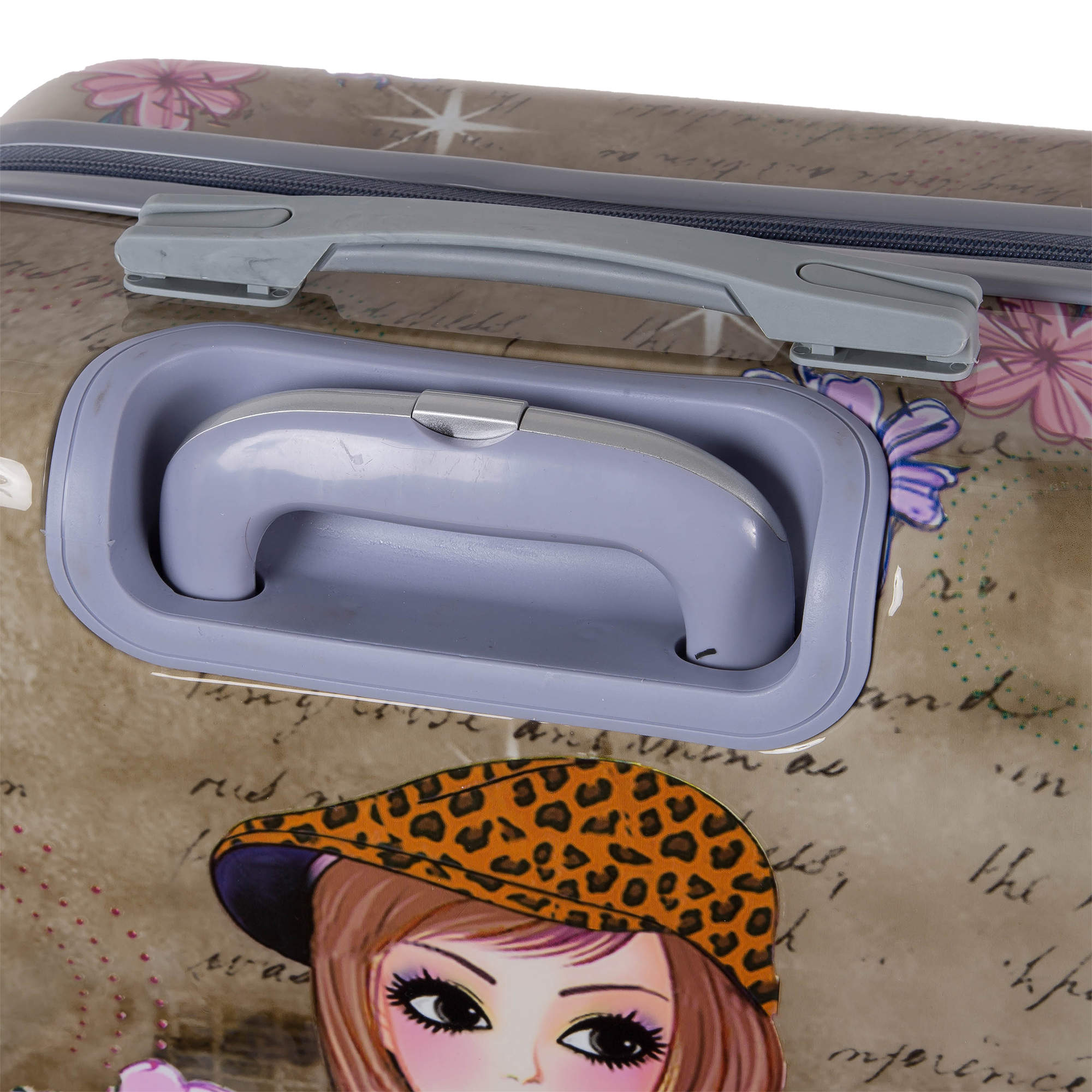 Комплект из 2х чемоданов POLAR РА053-2 "Девочка" (20", 24")