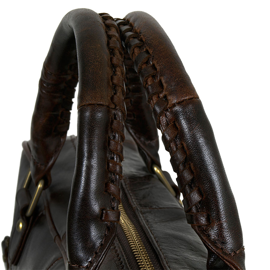 Мужская кожаная сумка POLA 8124 Coffee