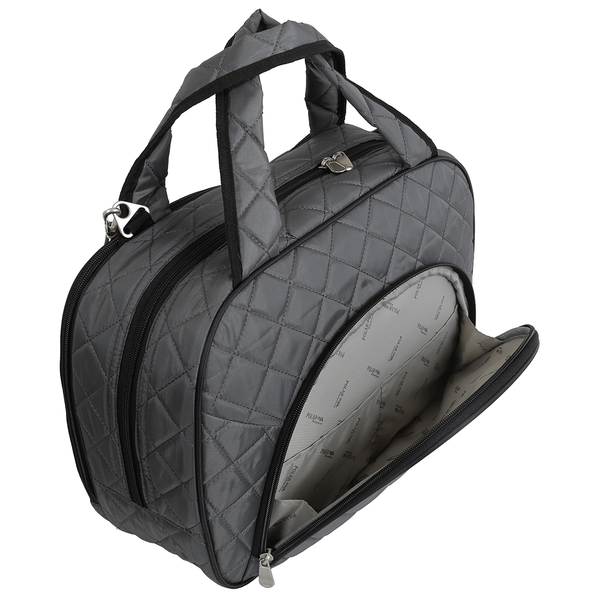 Стеганная сумка POLAR 7038.1 Grey