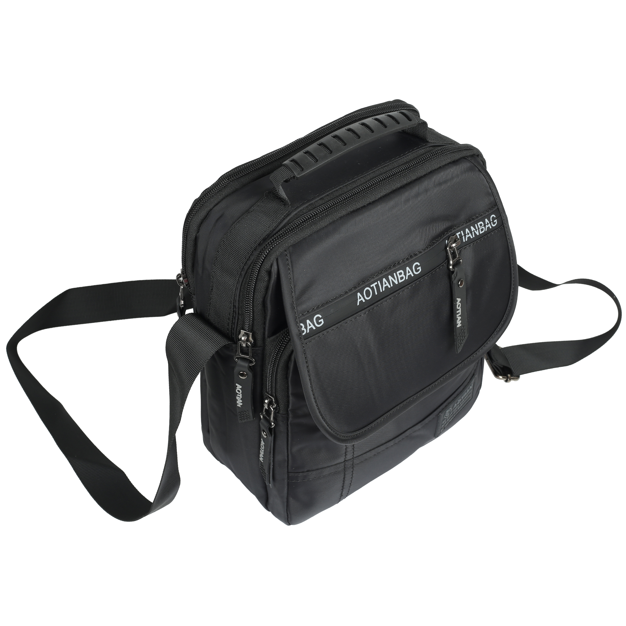 Мужская сумка через плечо AOTIAN 7638 Black