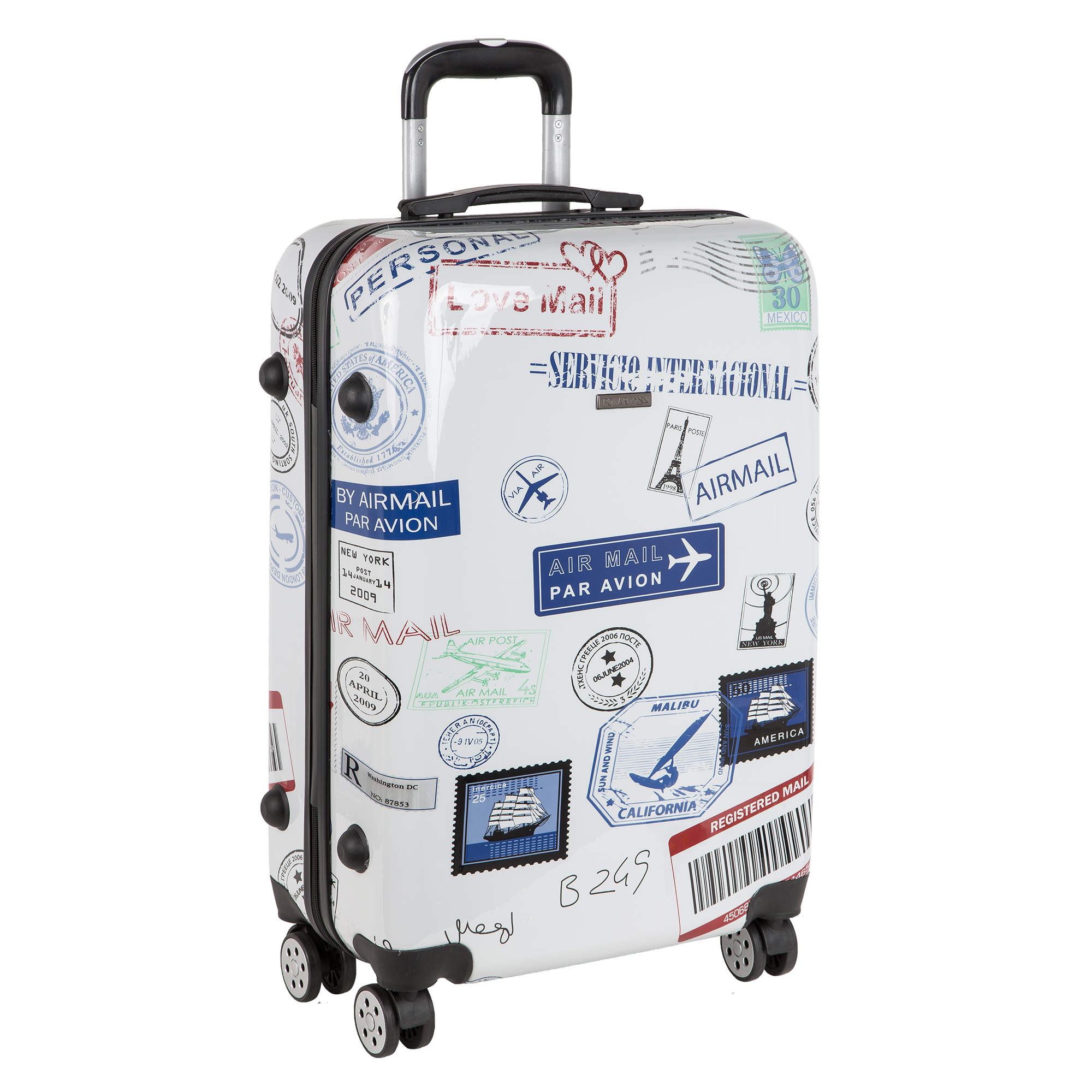 Чемодан средний POLAR РА021-24 Марки