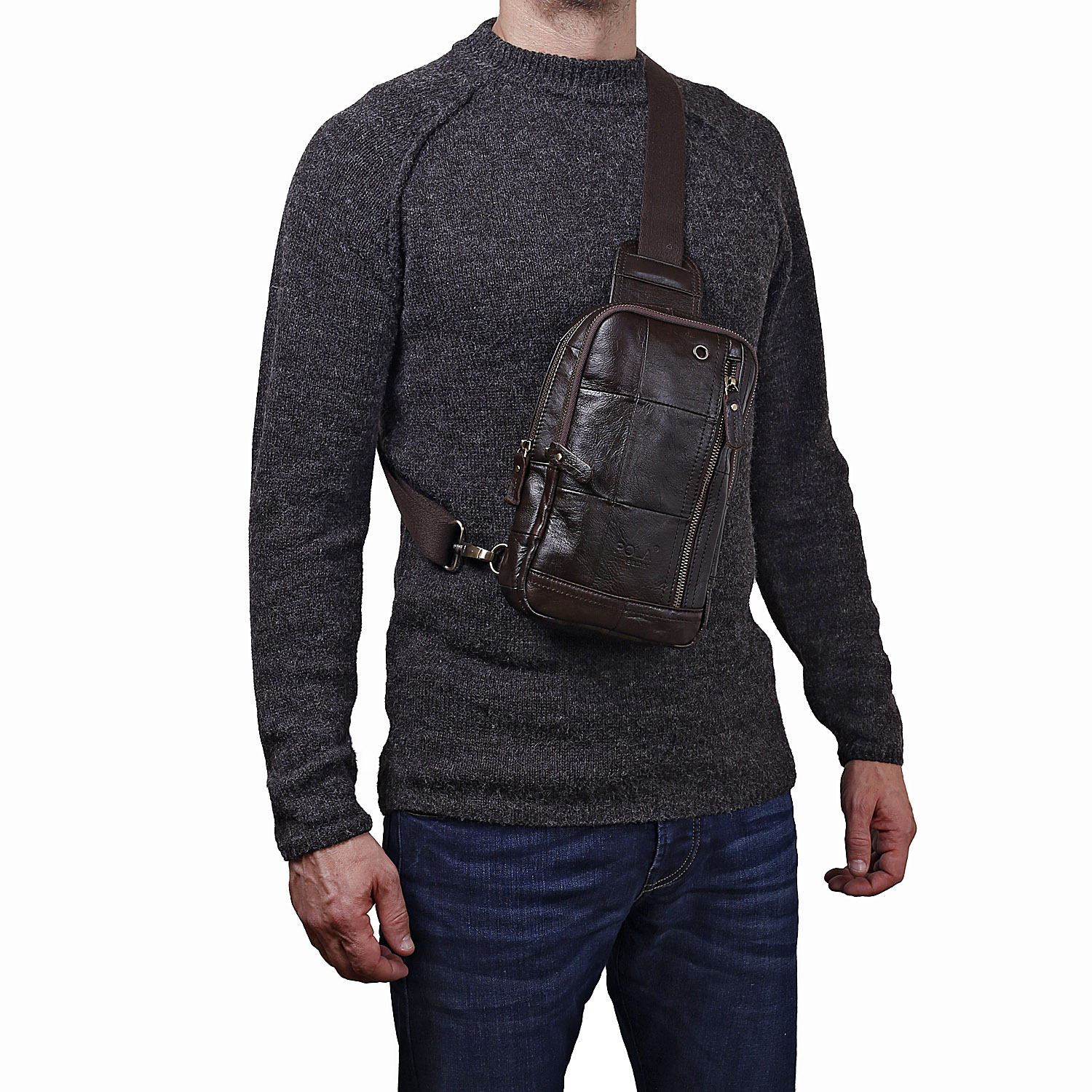 Сумка на плечо POLA 0707 Brown