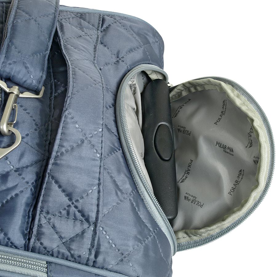 Женская сумка на колесах POLAR 7050 Grey